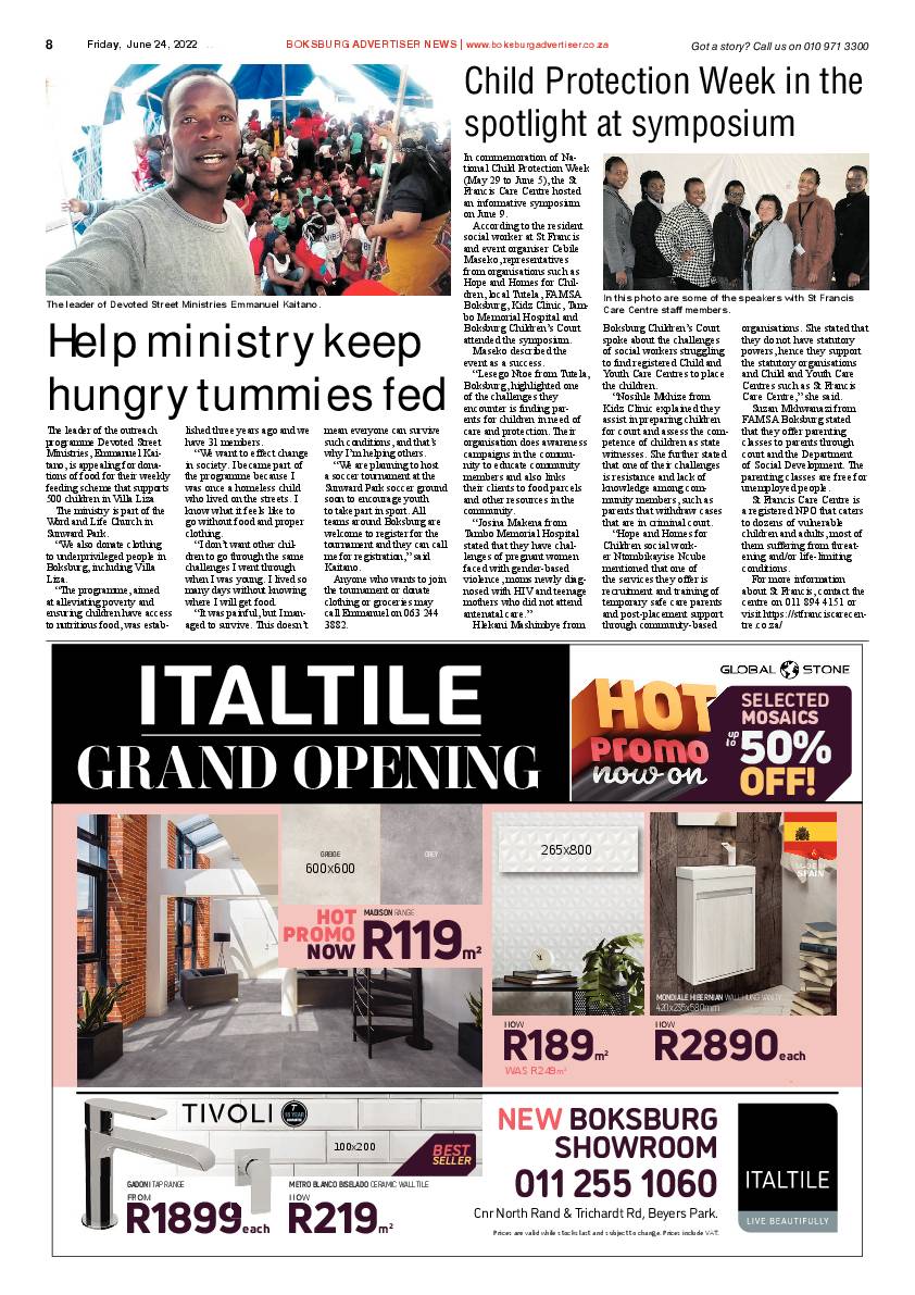 Boksburg Advertiser 24 June 2022 page 8