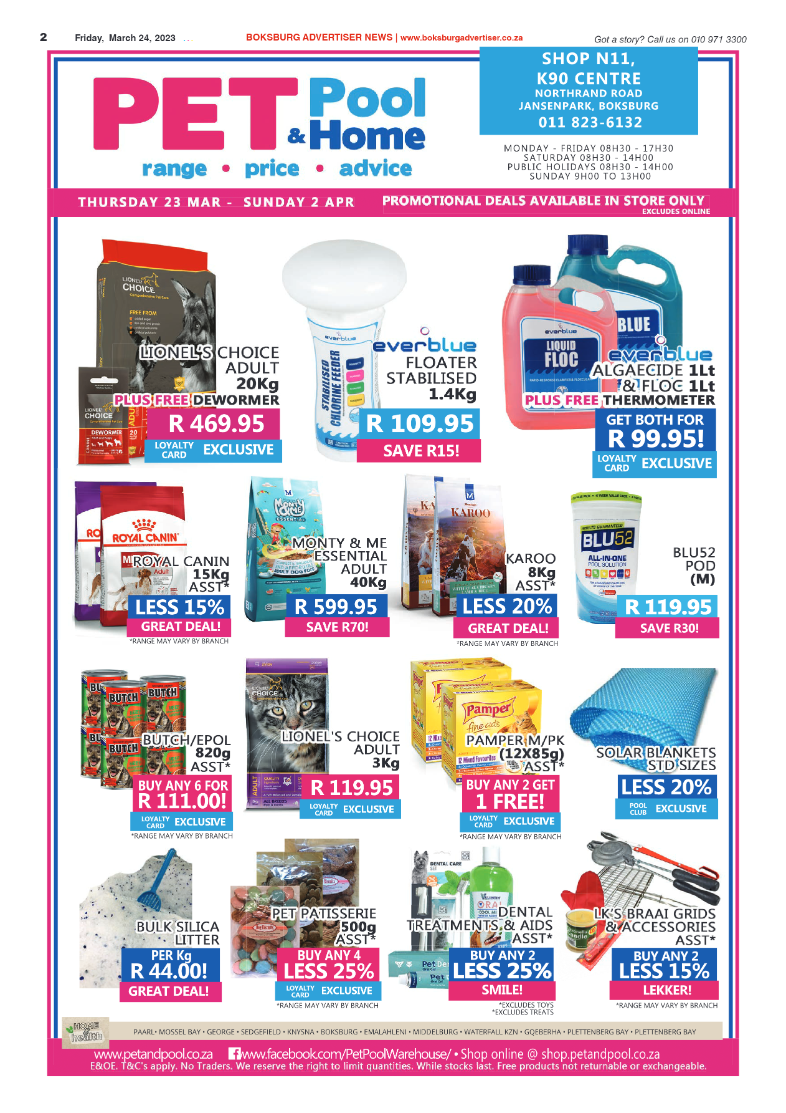 Boksburg Advertiser 24 March 2023 page 2