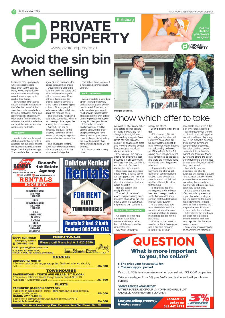 Boksburg Advertiser 24 November 2023 page 16