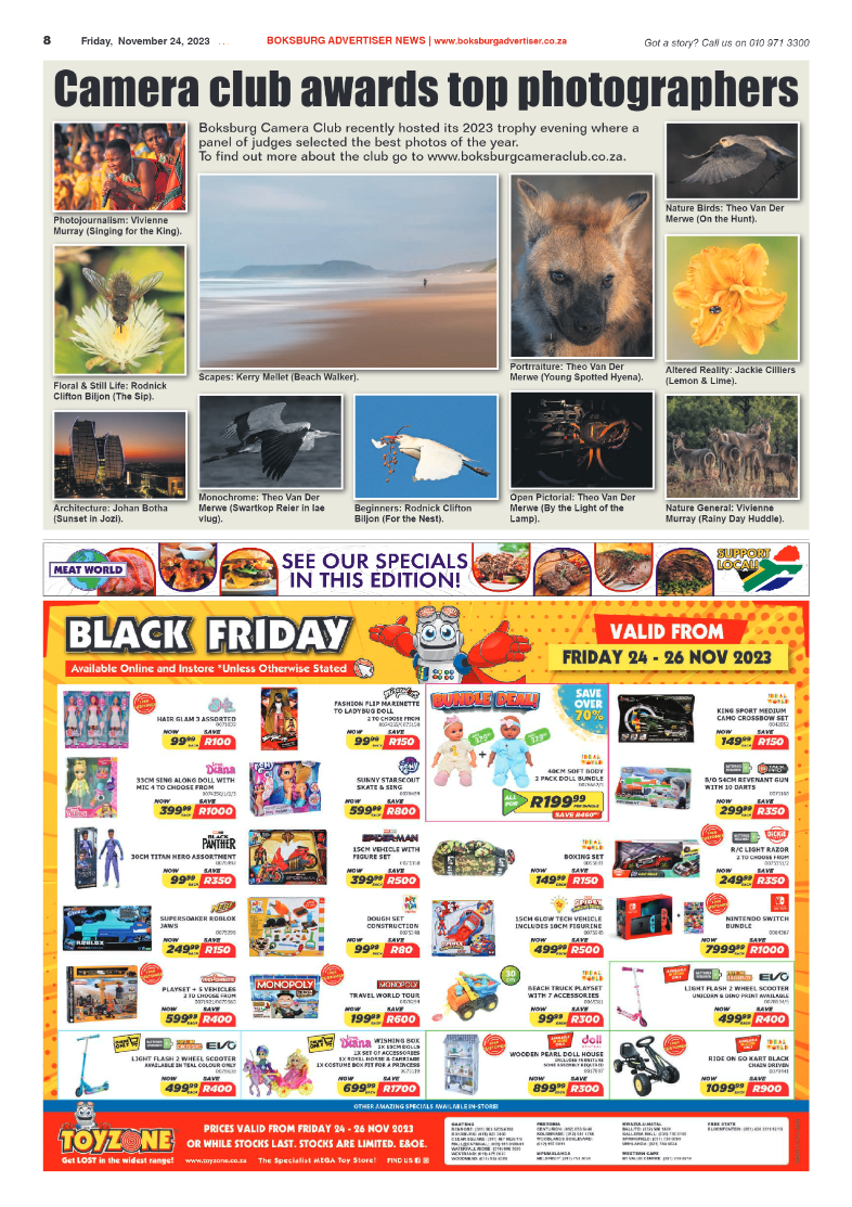 Boksburg Advertiser 24 November 2023 page 8
