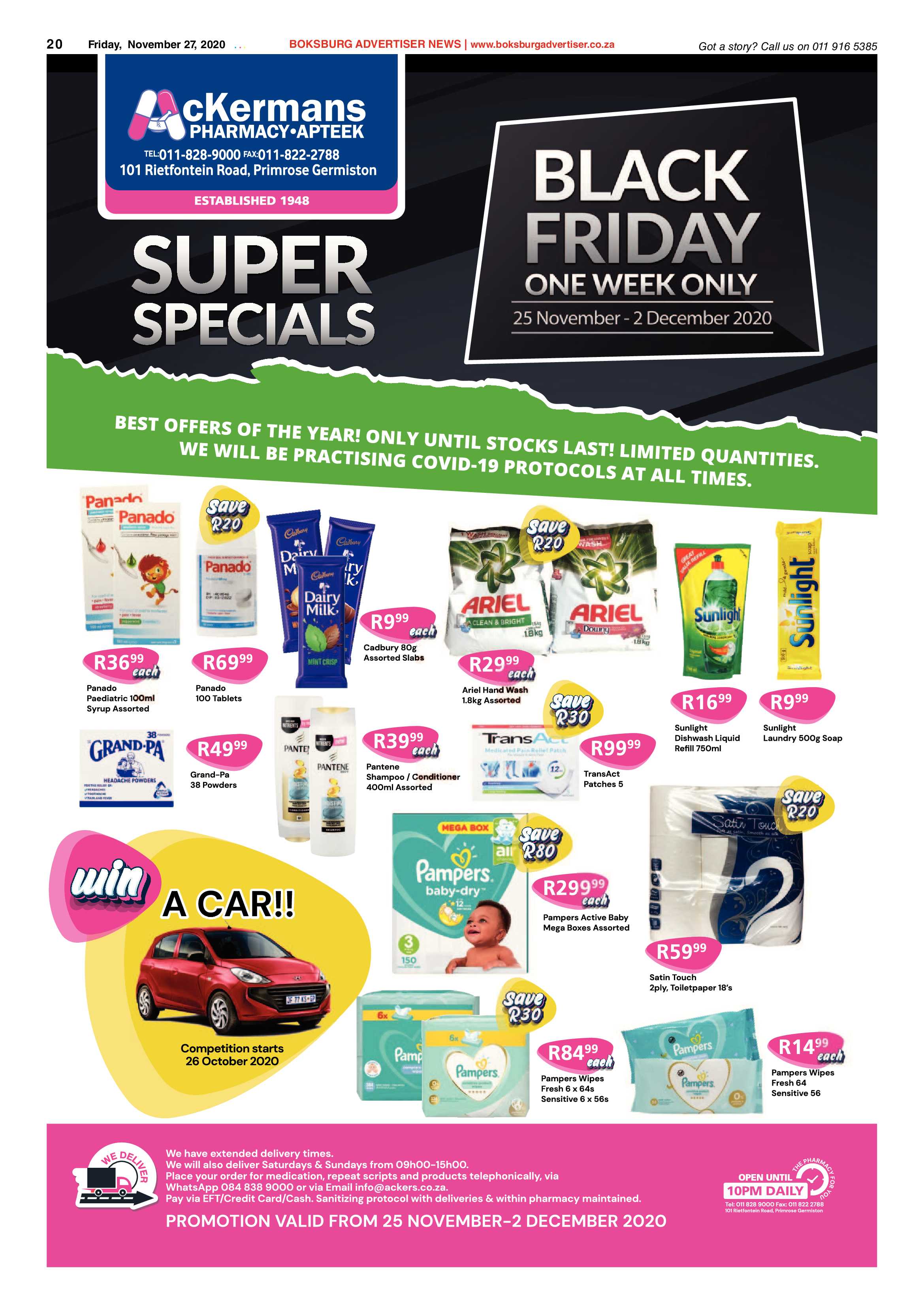 Boksburg Advertiser 24 November  2020 page 20
