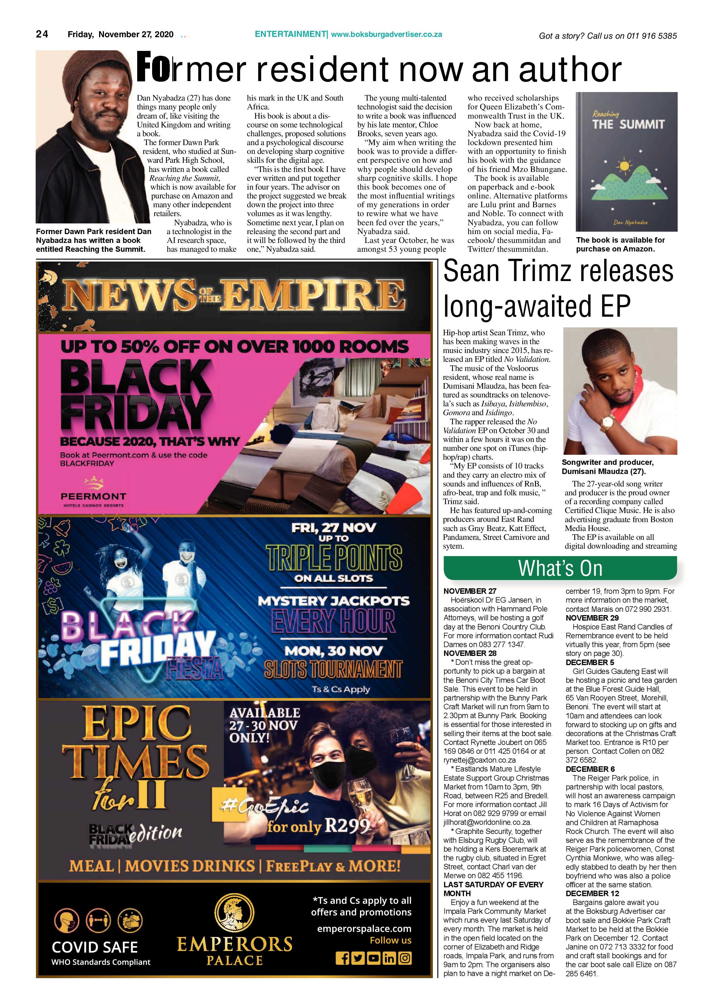 Boksburg Advertiser 24 November  2020 page 24