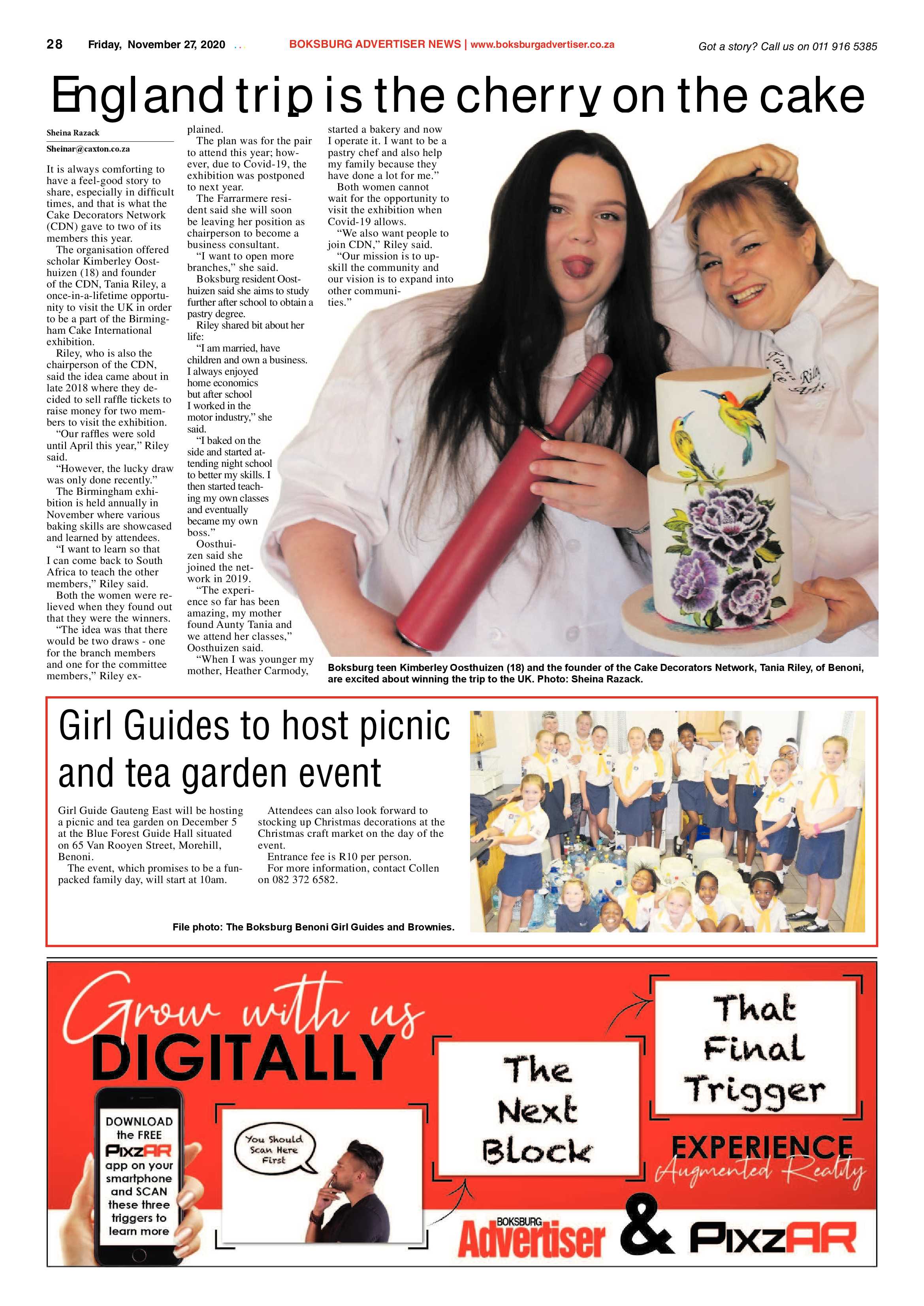 Boksburg Advertiser 24 November  2020 page 28