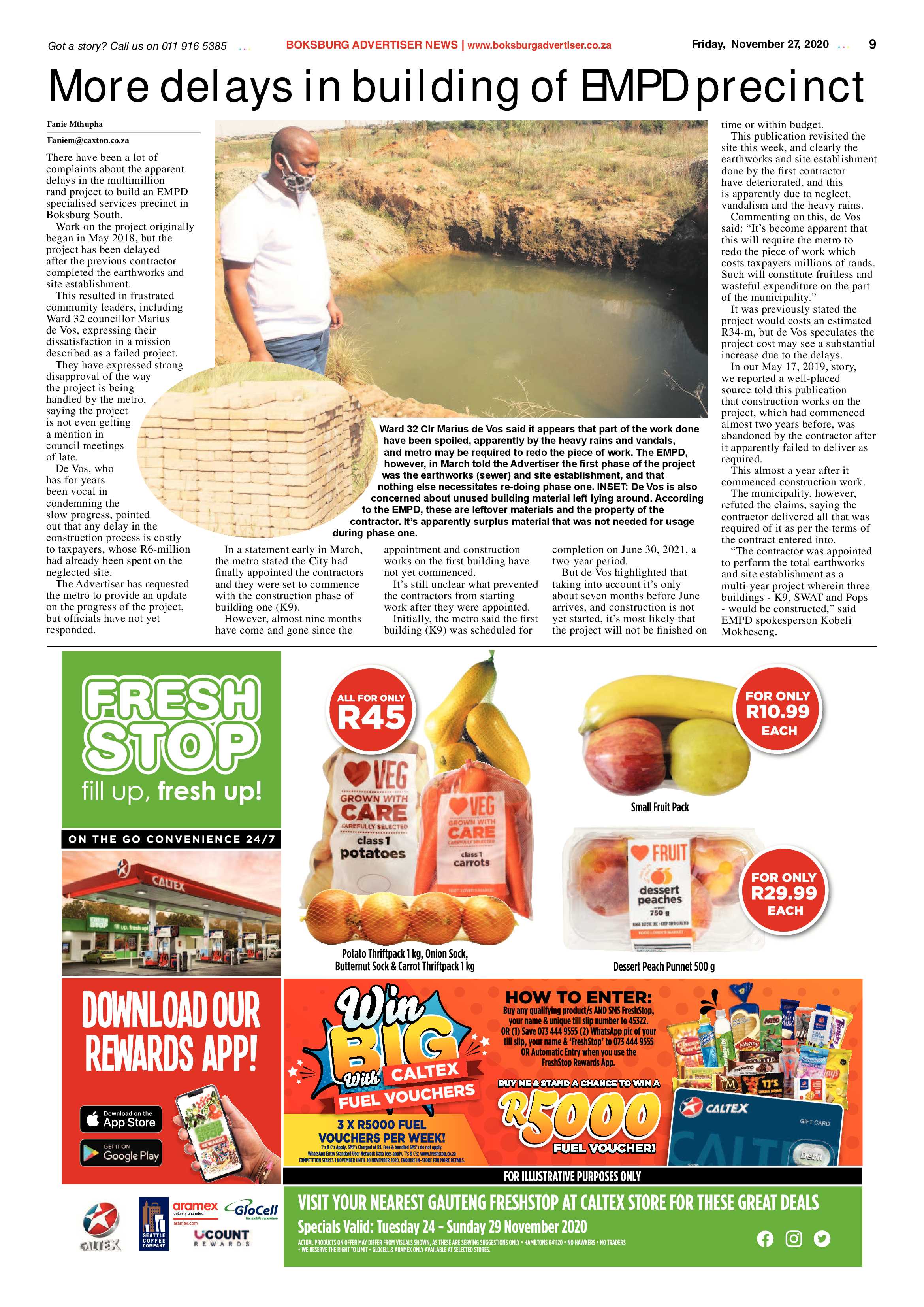 Boksburg Advertiser 24 November  2020 page 9