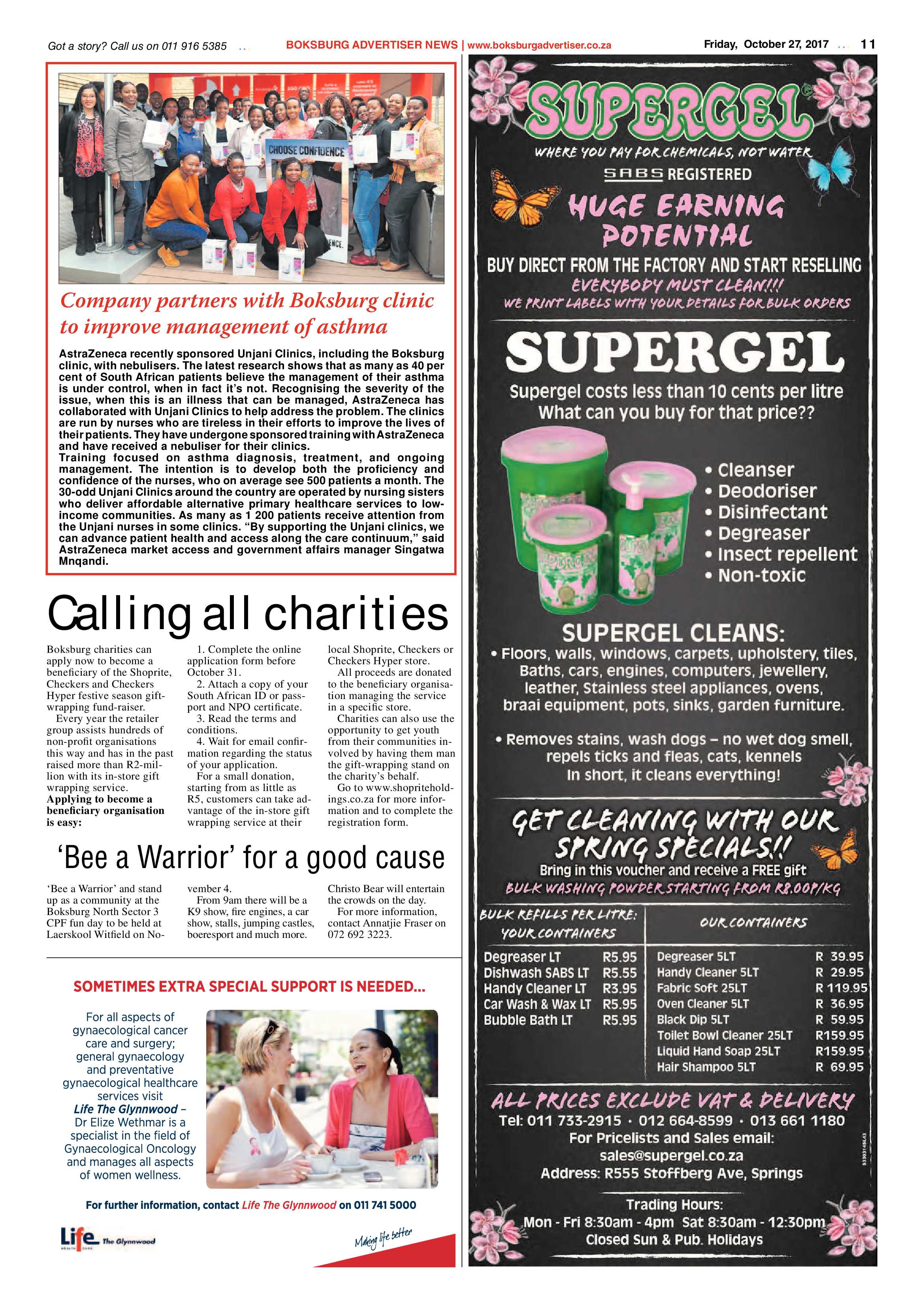 Boksburg Advertiser 24 October 2017 page 11