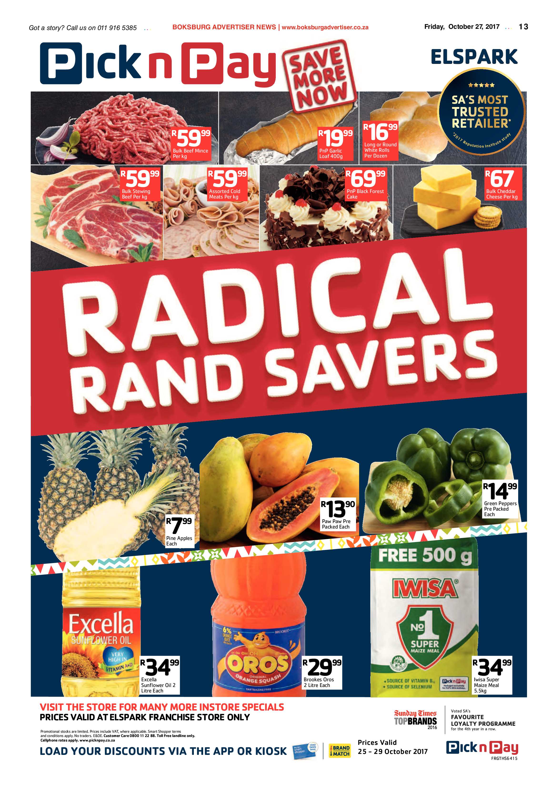 Boksburg Advertiser 24 October 2017 page 13
