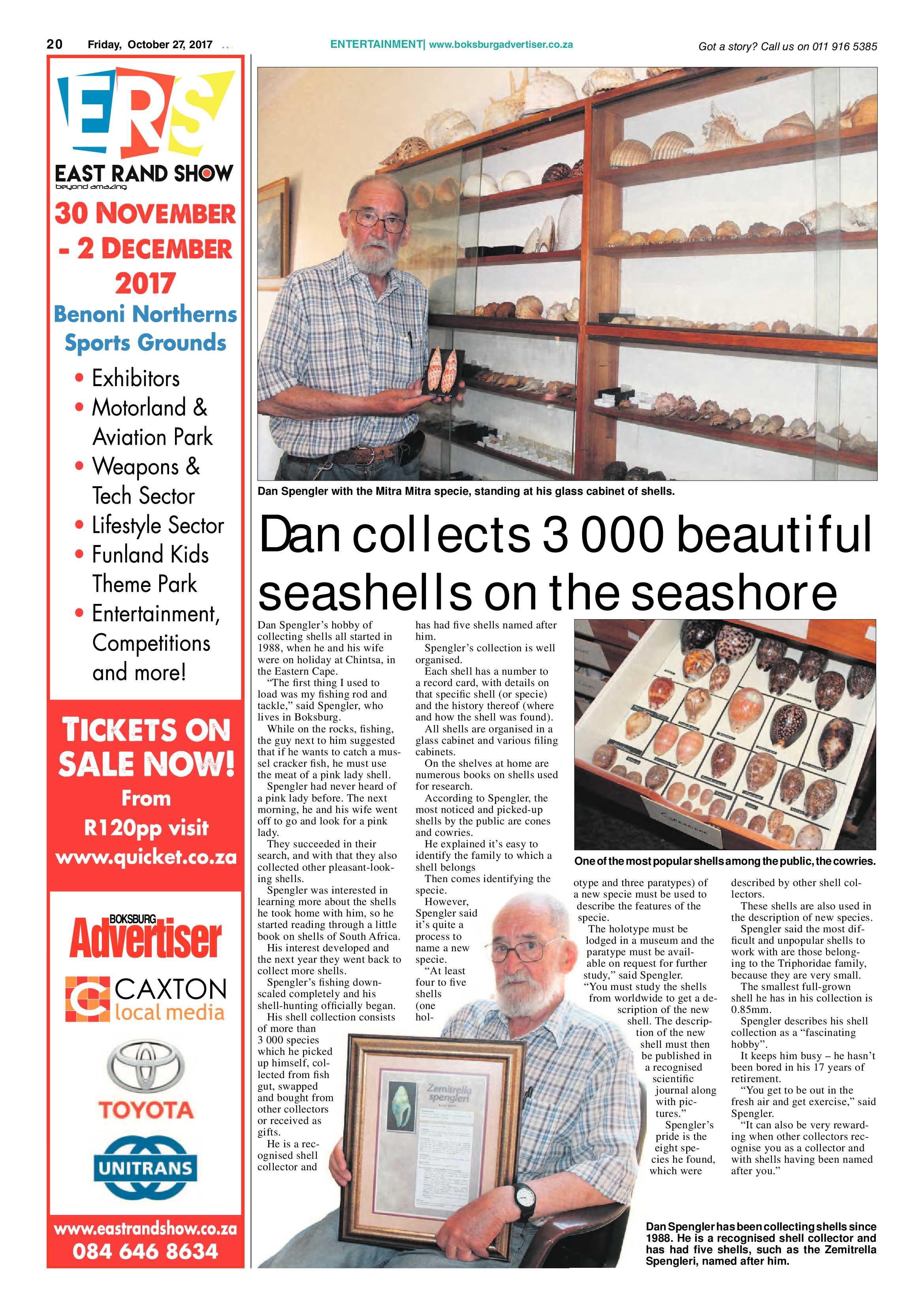Boksburg Advertiser 24 October 2017 page 20