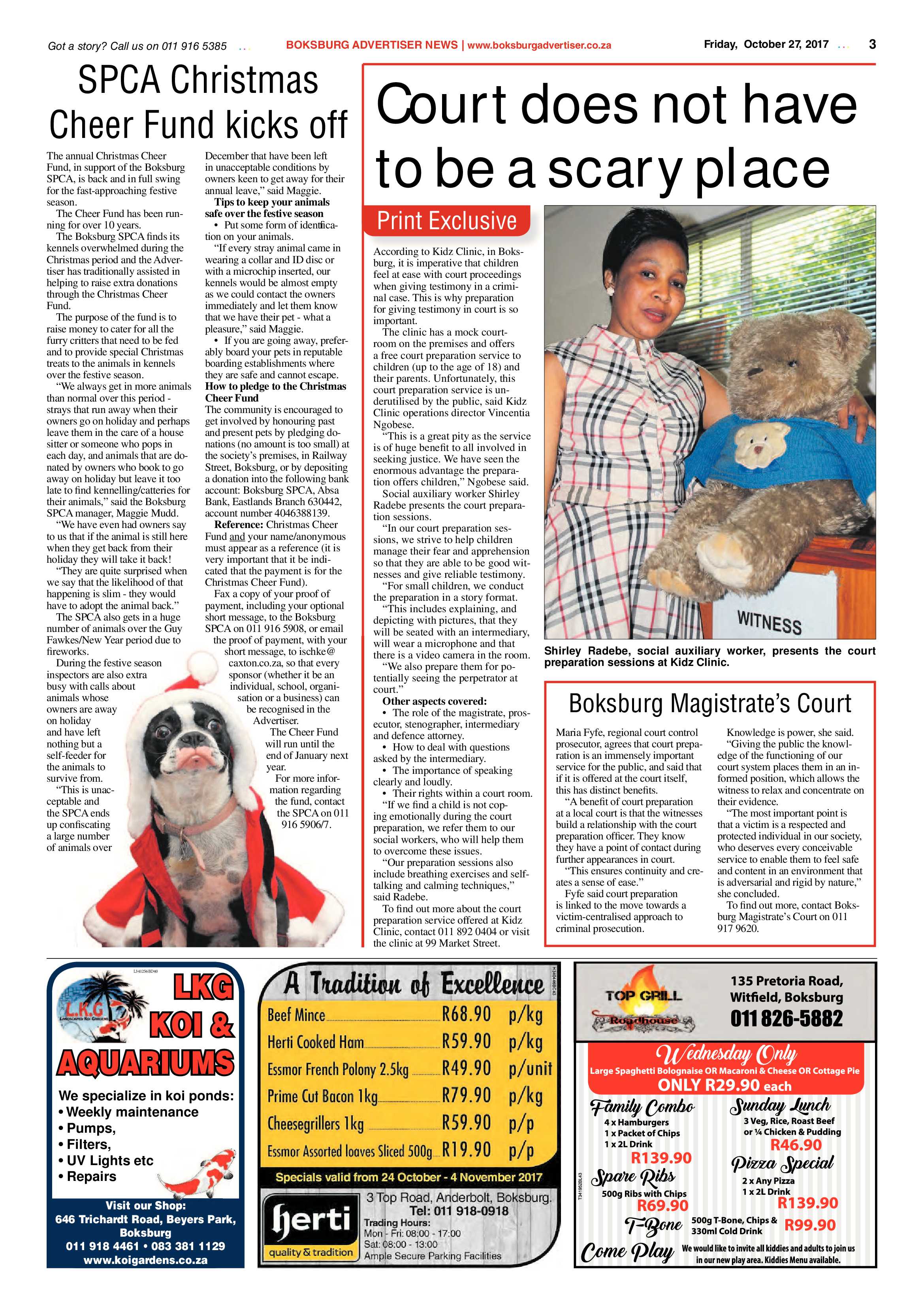 Boksburg Advertiser 24 October 2017 page 3