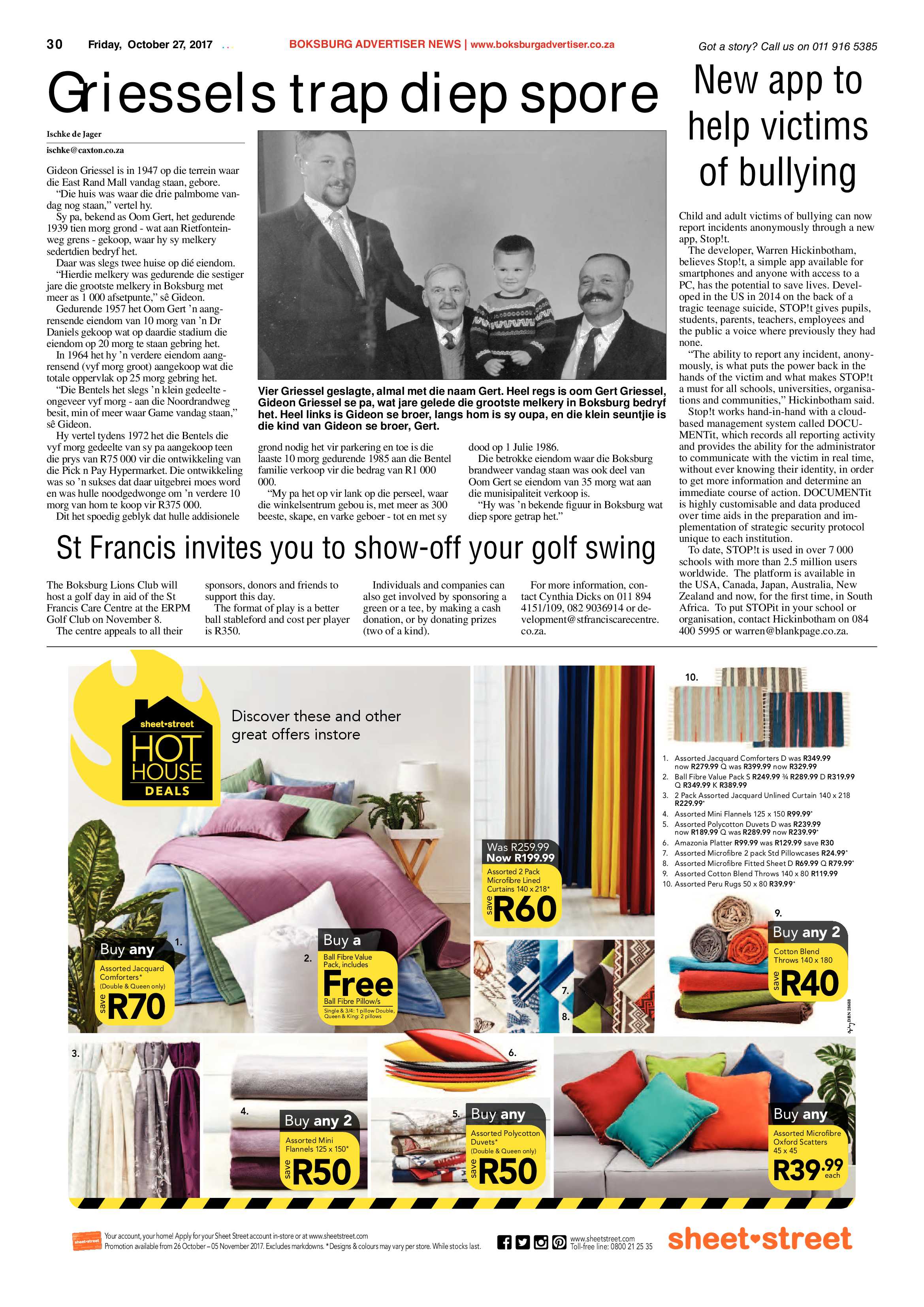 Boksburg Advertiser 24 October 2017 page 30