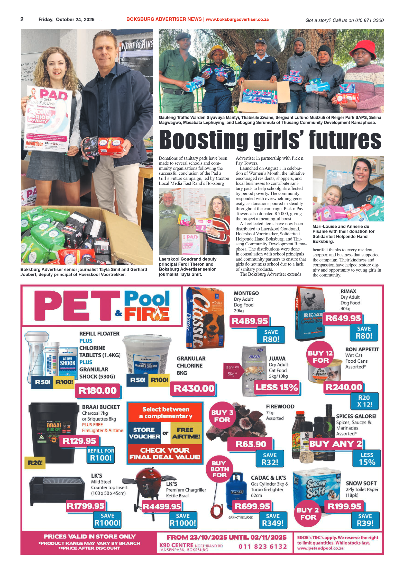 Boksburg Advertiser 24 October 2025 page 2