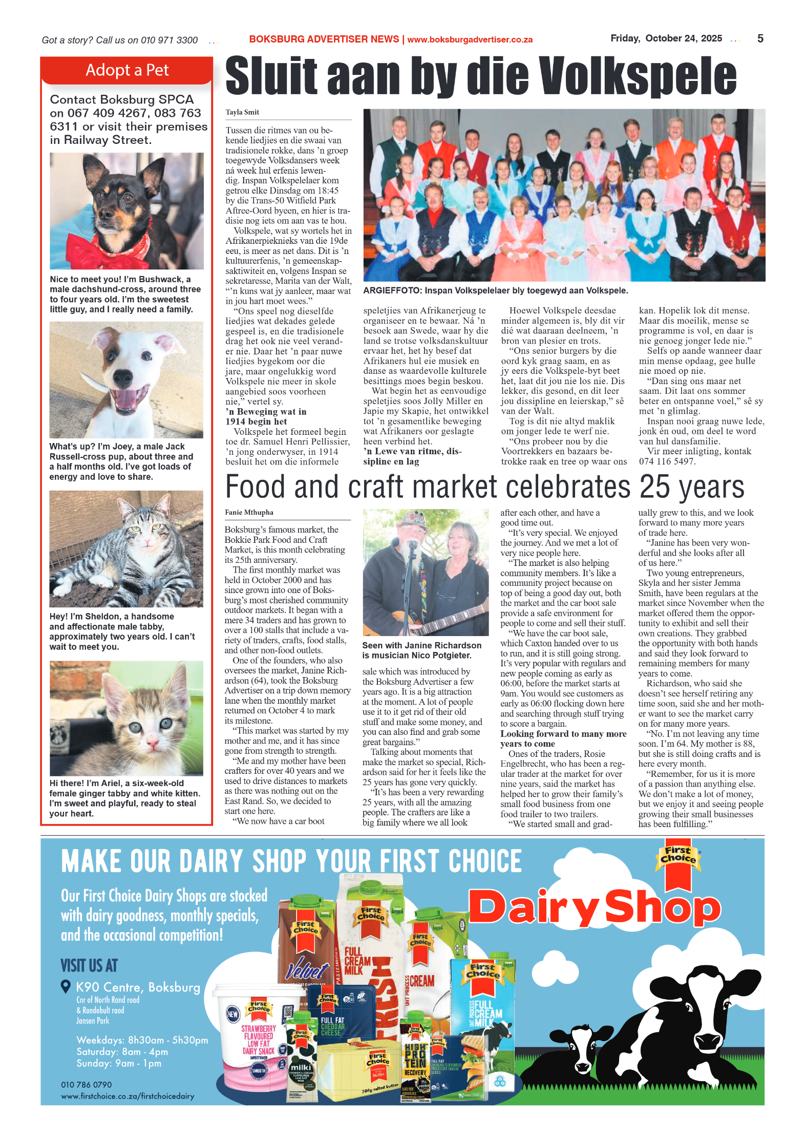 Boksburg Advertiser 24 October 2025 page 5