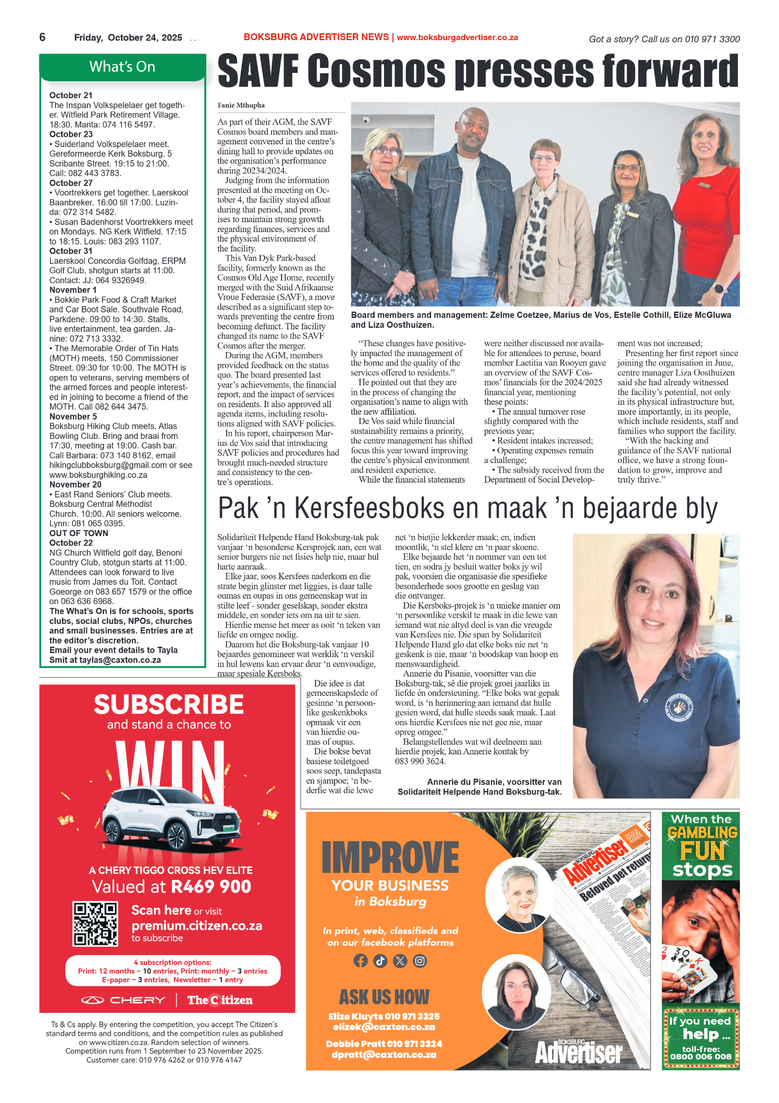 Boksburg Advertiser 24 October 2025 page 6