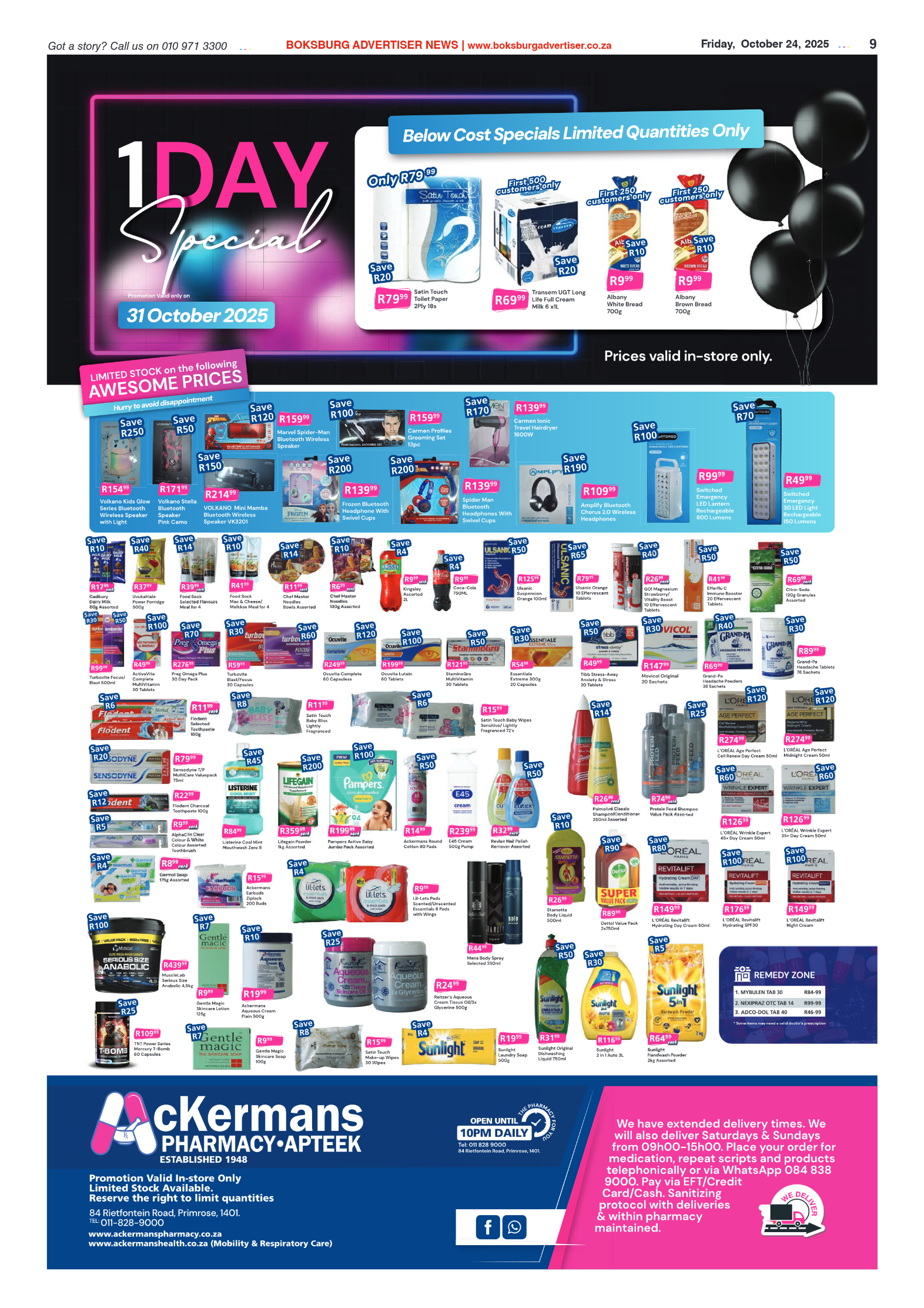 Boksburg Advertiser 24 October 2025 page 9