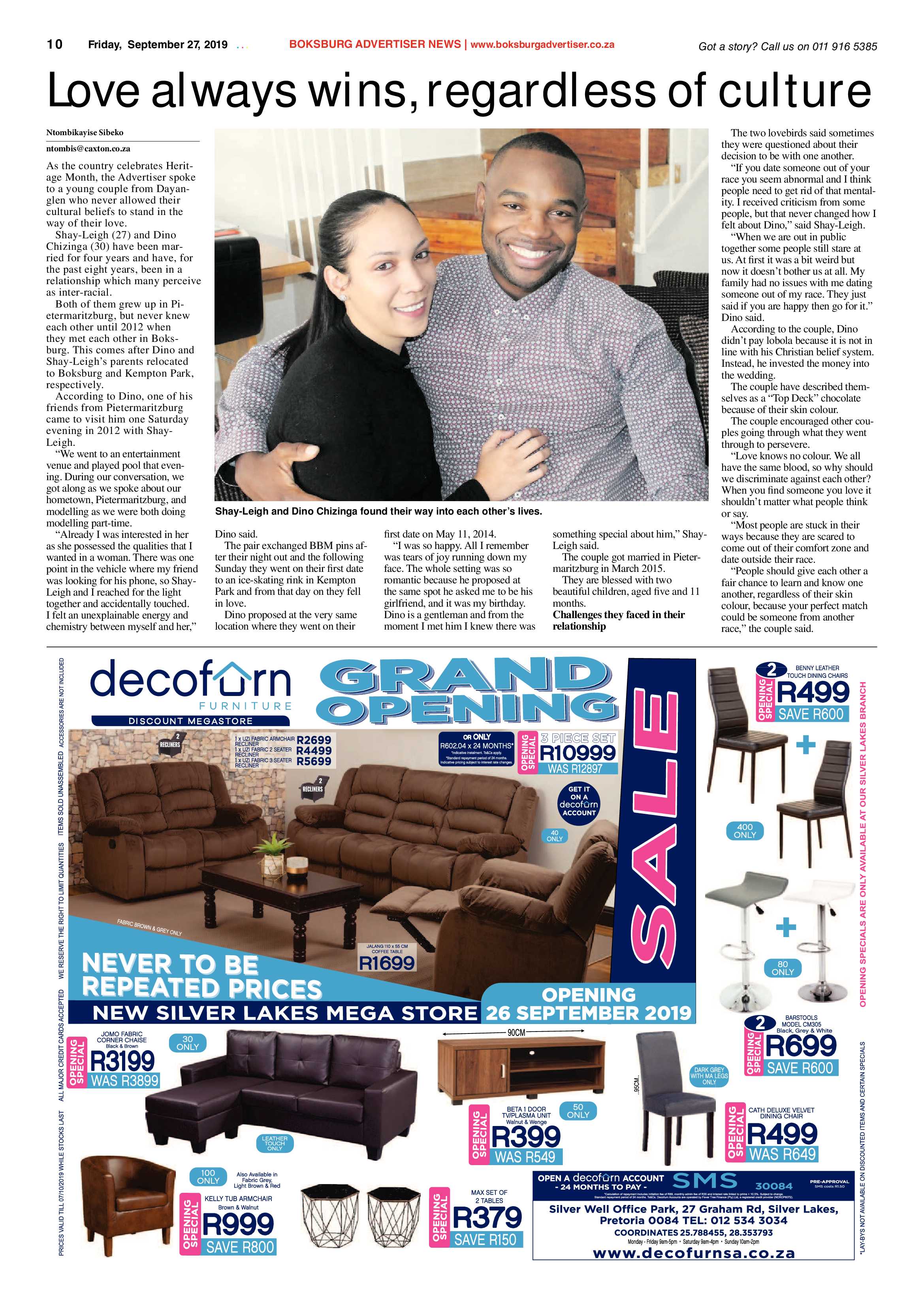 Boksburg Advertiser 24 September 2019 page 10