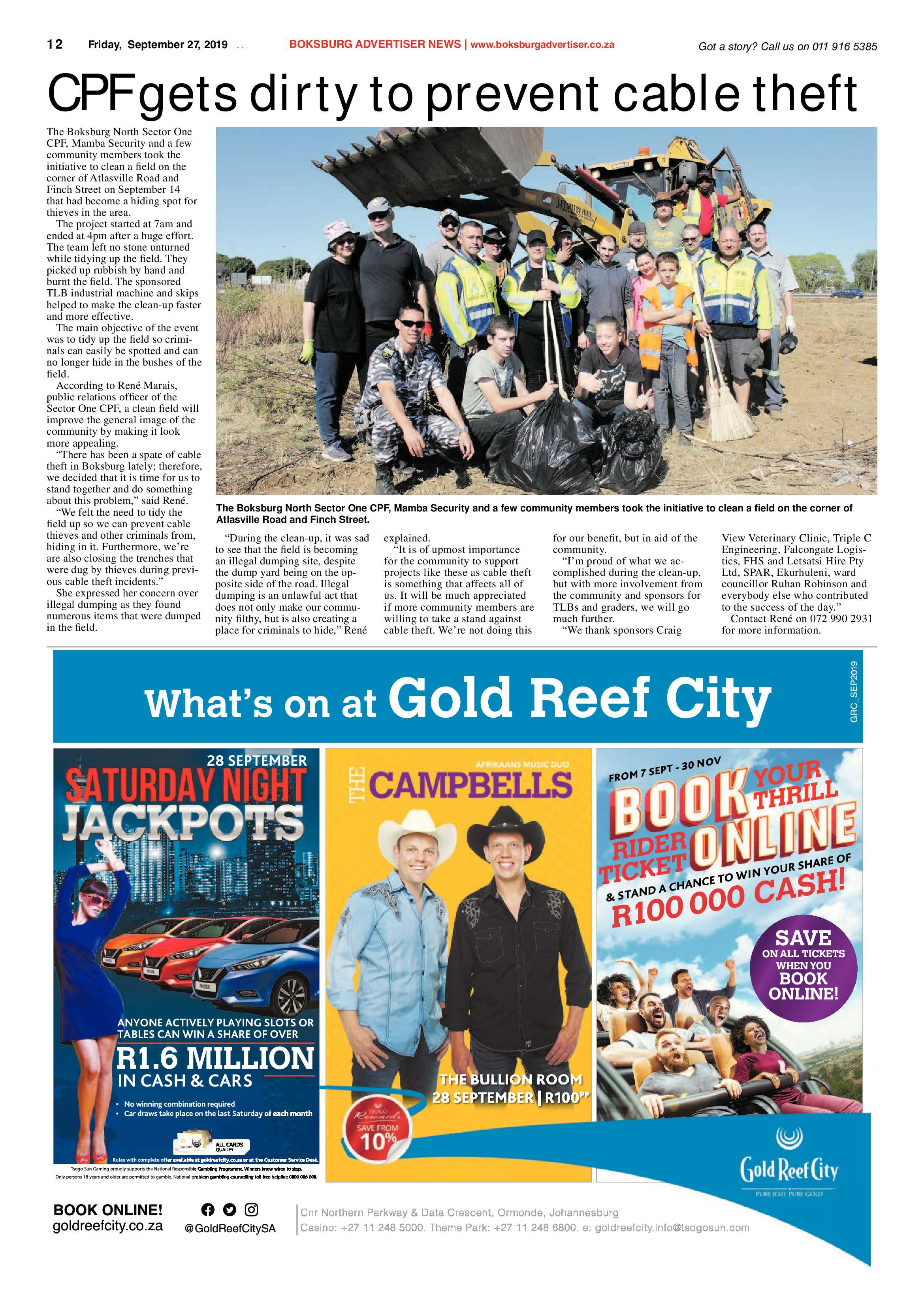 Boksburg Advertiser 24 September 2019 page 12