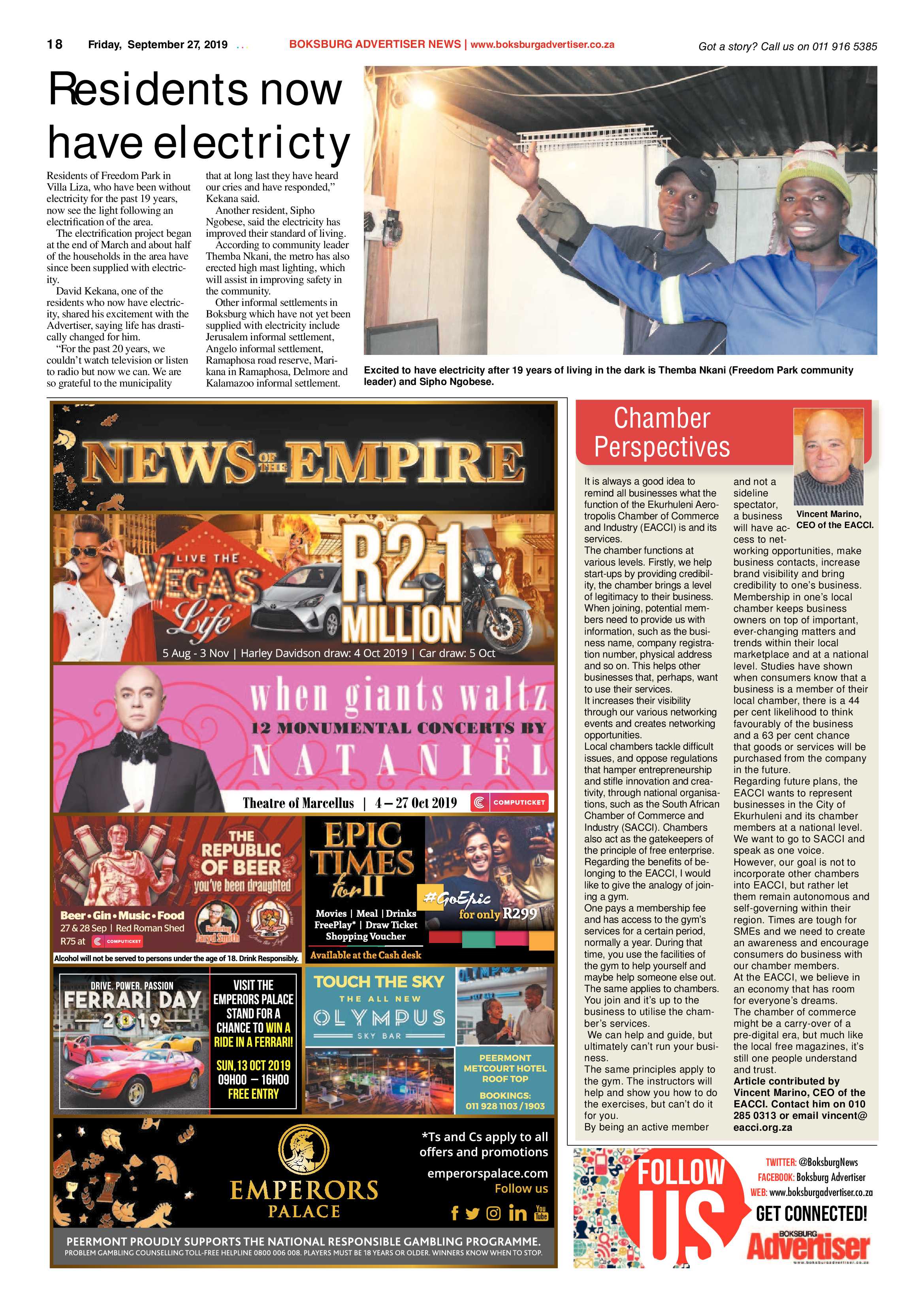 Boksburg Advertiser 24 September 2019 page 18