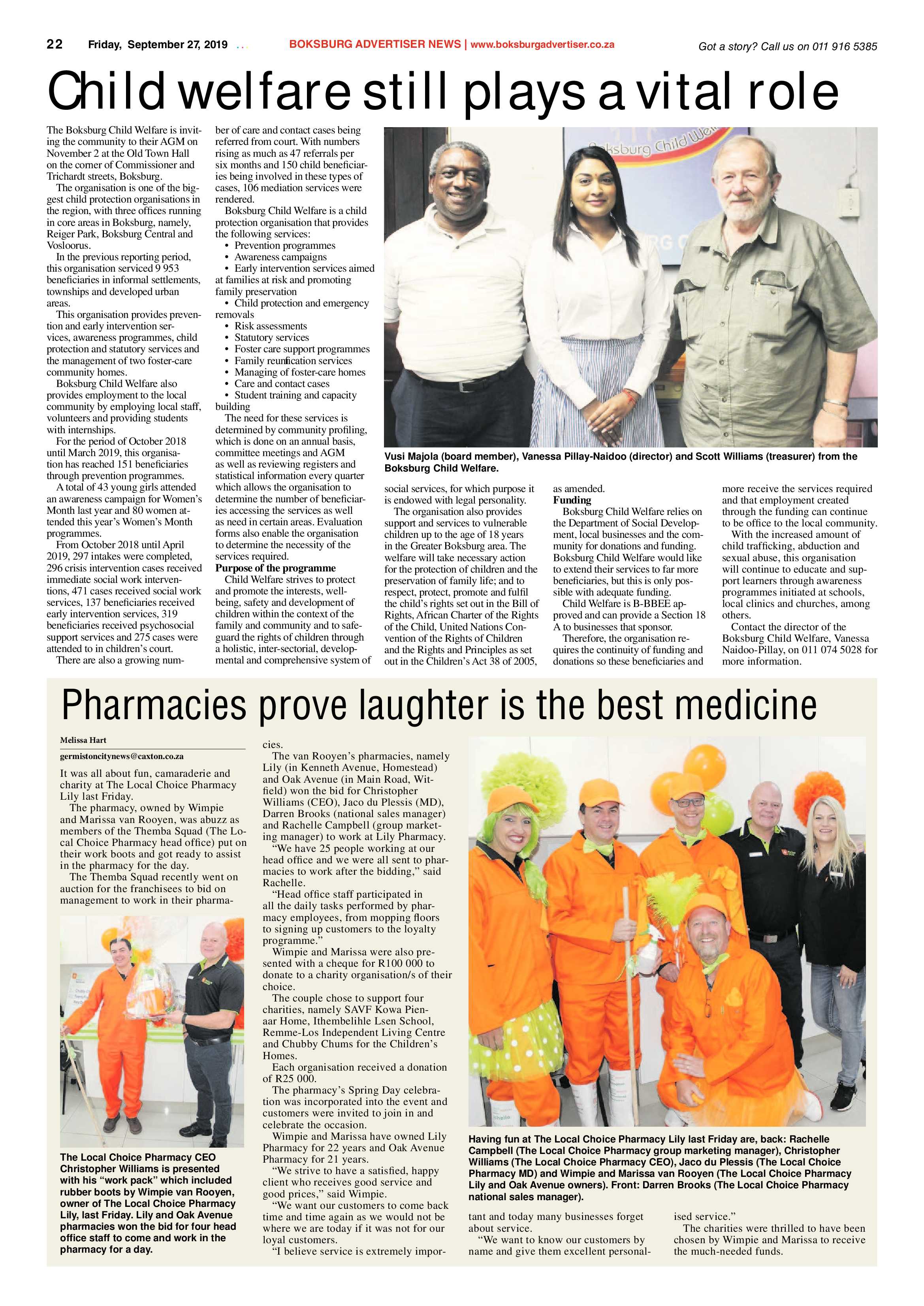 Boksburg Advertiser 24 September 2019 page 22