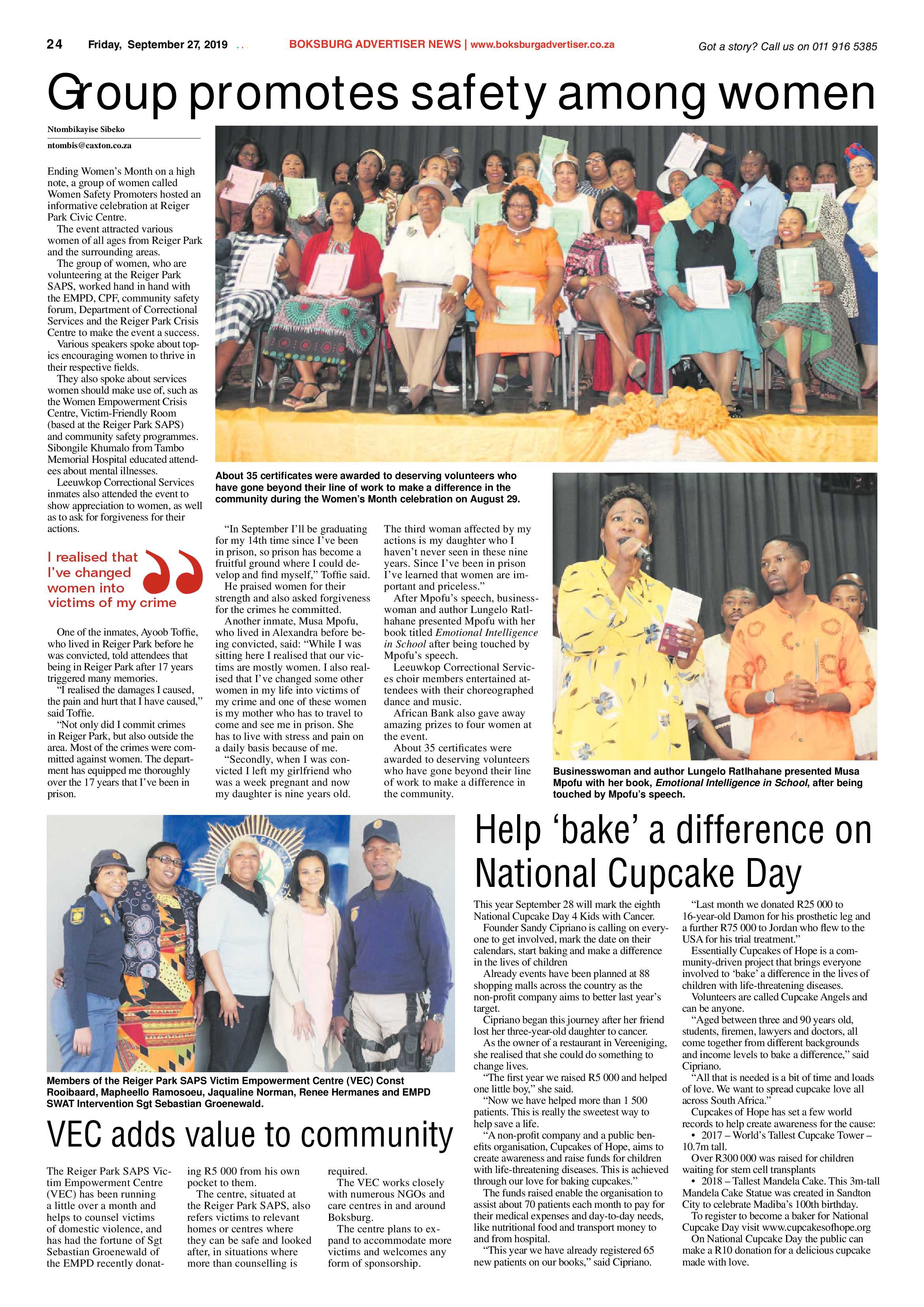 Boksburg Advertiser 24 September 2019 page 24