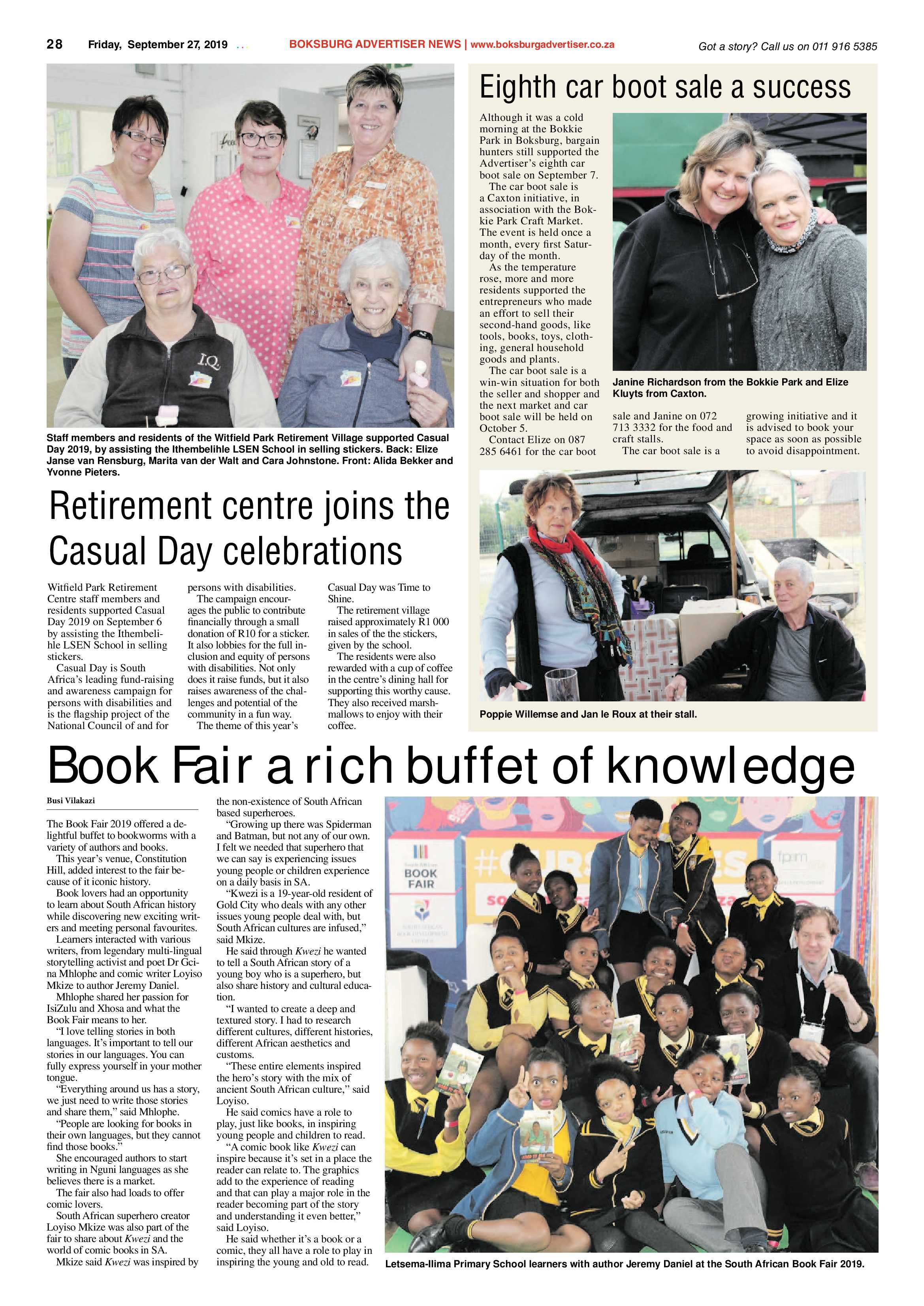 Boksburg Advertiser 24 September 2019 page 28