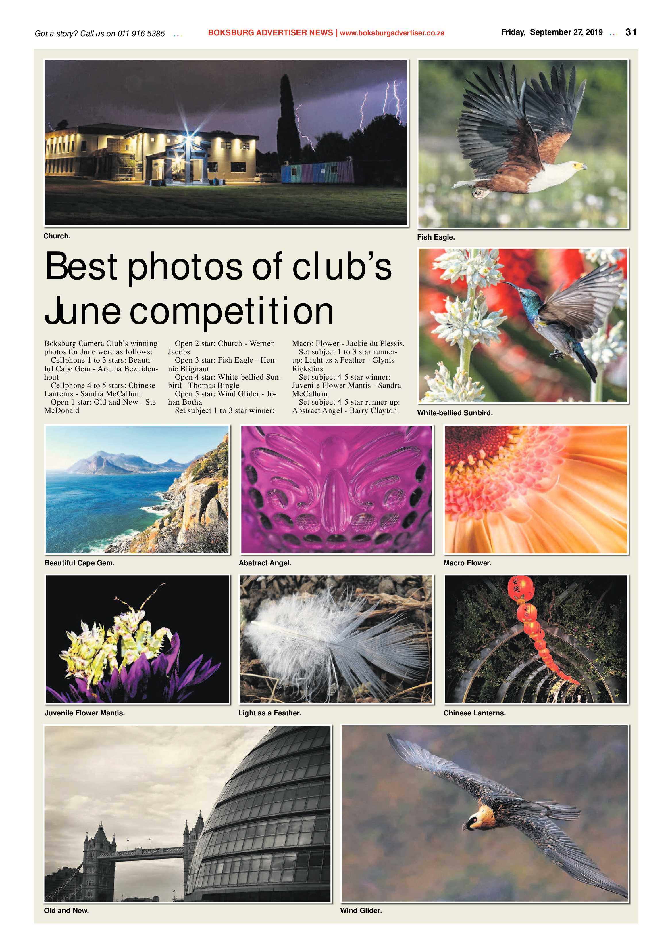 Boksburg Advertiser 24 September 2019 page 31