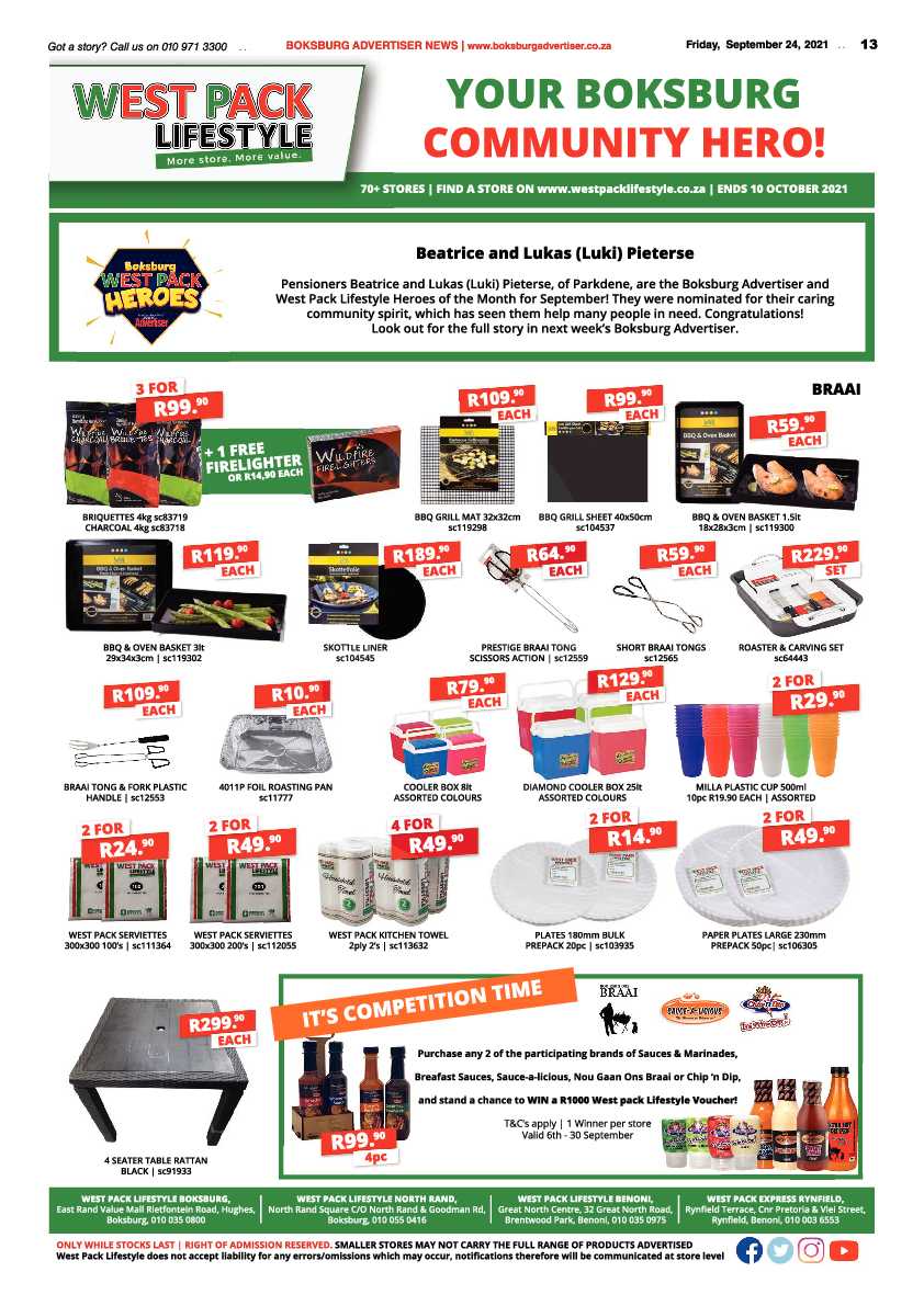 Boksburg Advertiser 24 September 2021 page 13