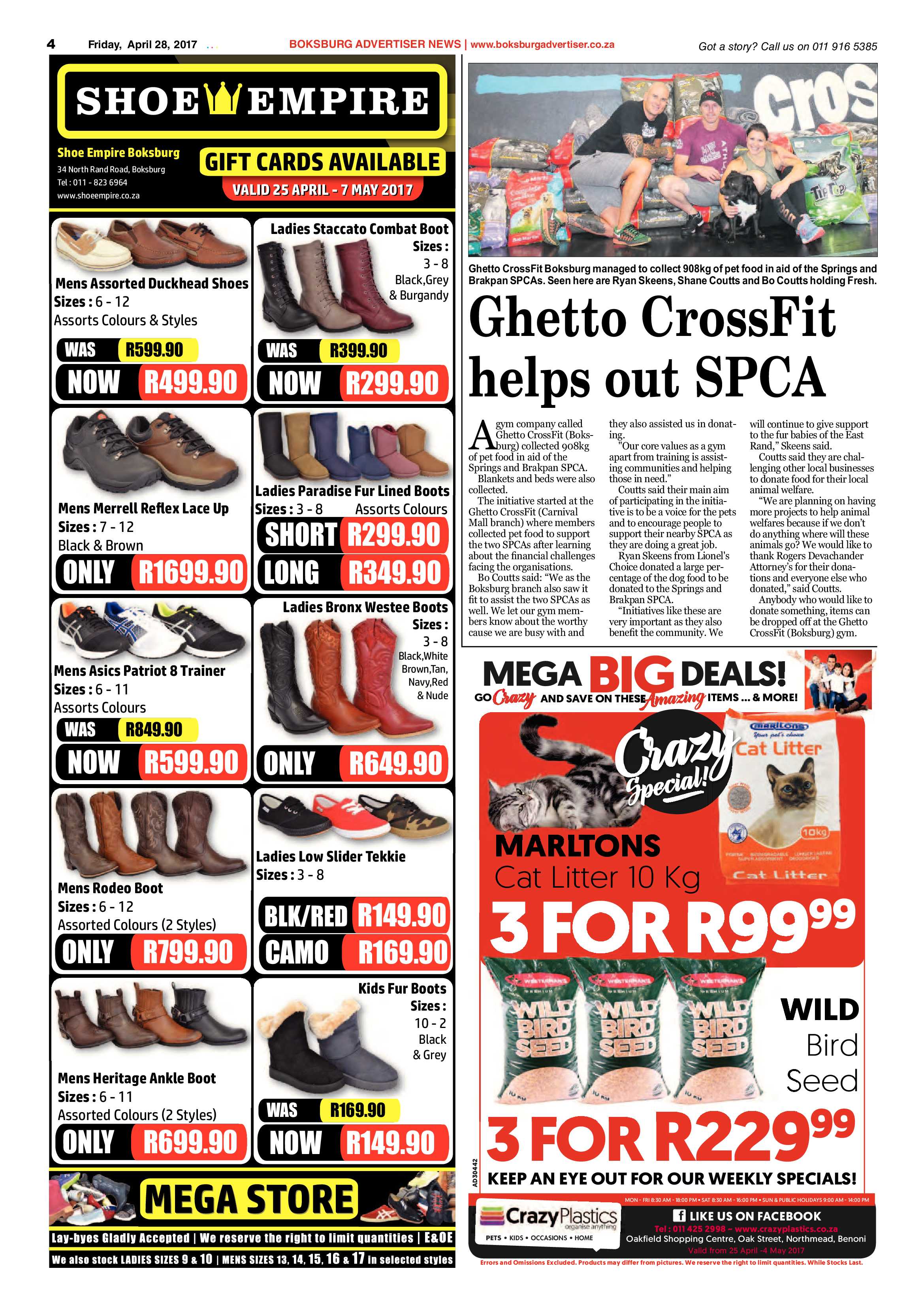 Boksburg Advertiser 25 April 2017 page 4