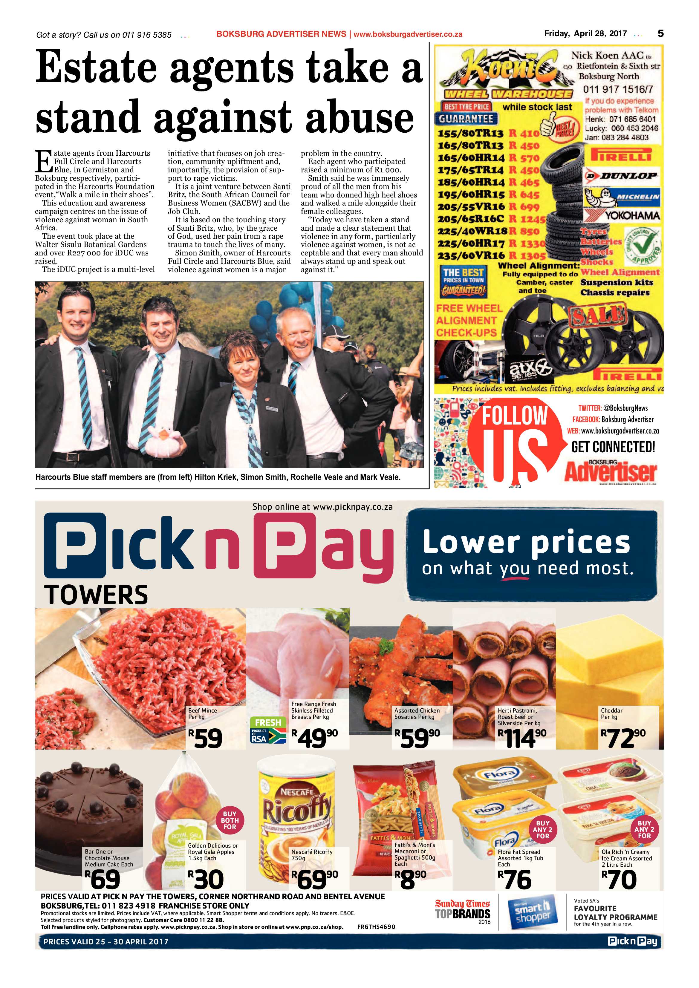 Boksburg Advertiser 25 April 2017 page 5