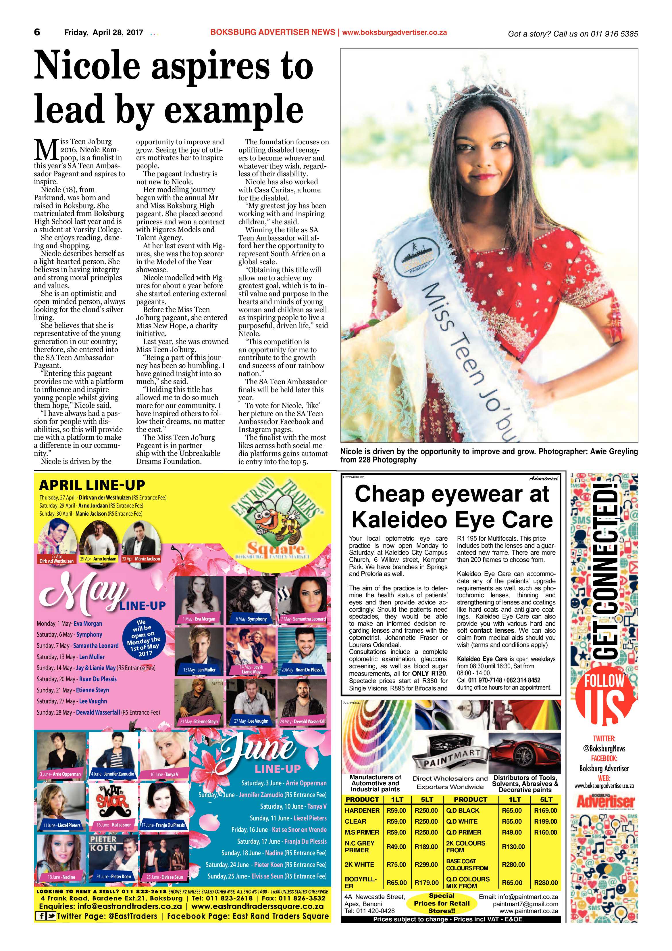 Boksburg Advertiser 25 April 2017 page 6