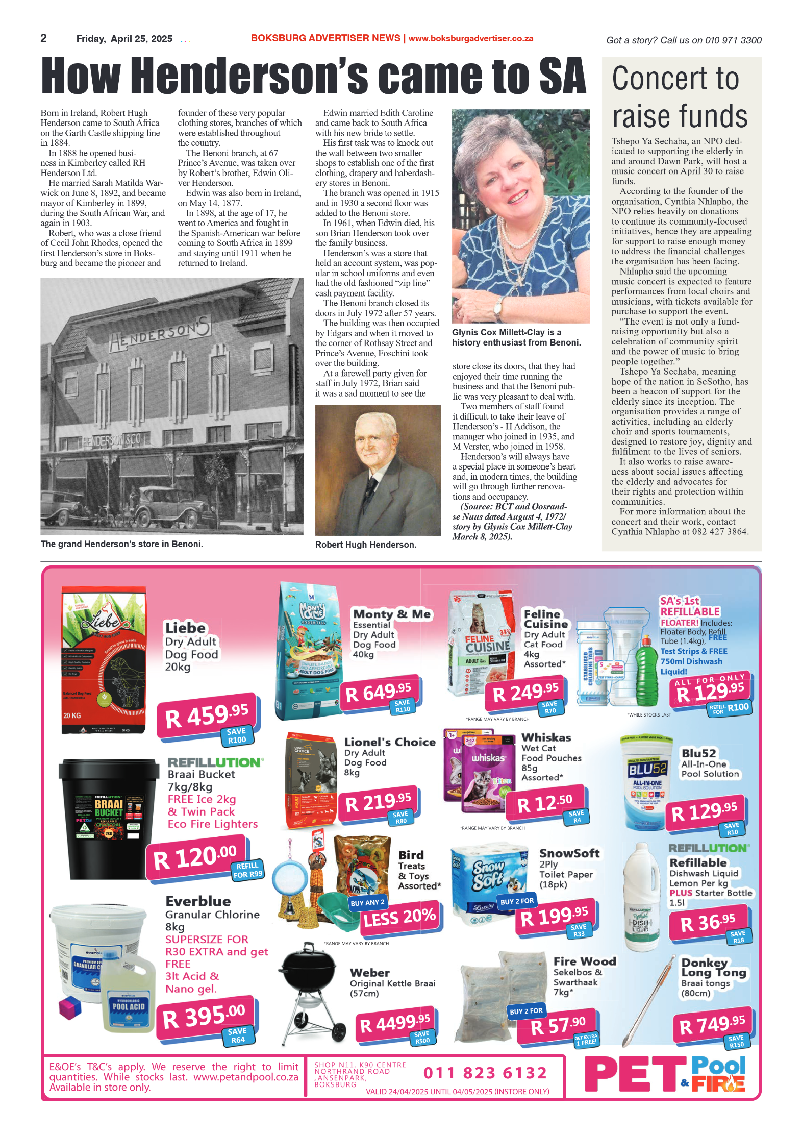 Boksburg Advertiser 25 April 2025 page 2
