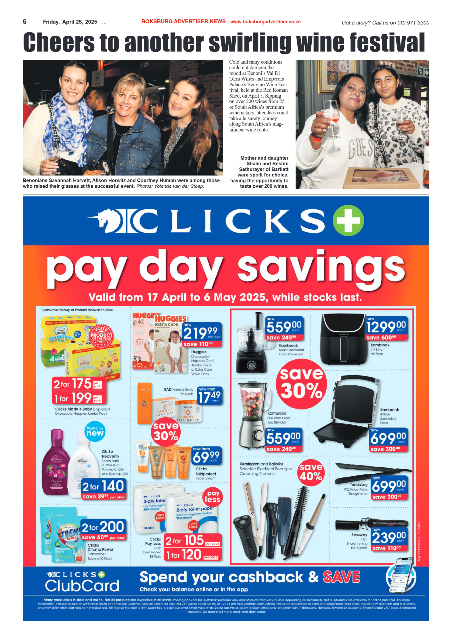 Boksburg Advertiser 25 April 2025 page 6