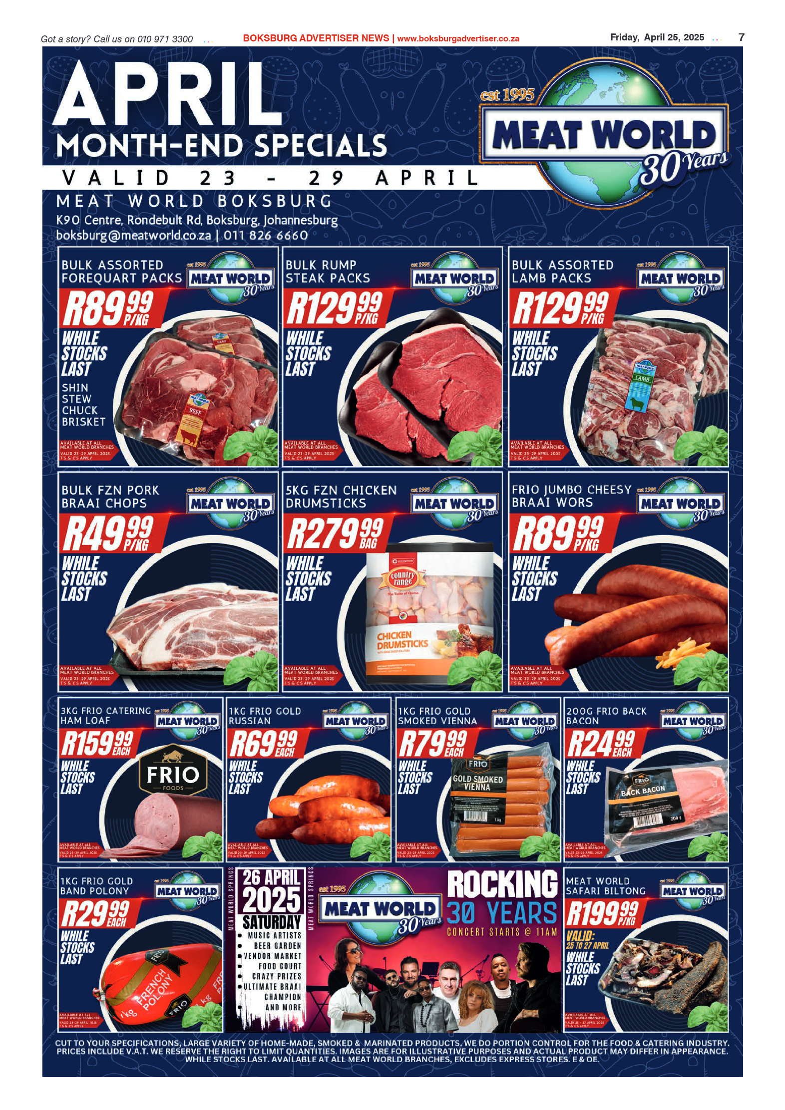 Boksburg Advertiser 25 April 2025 page 7