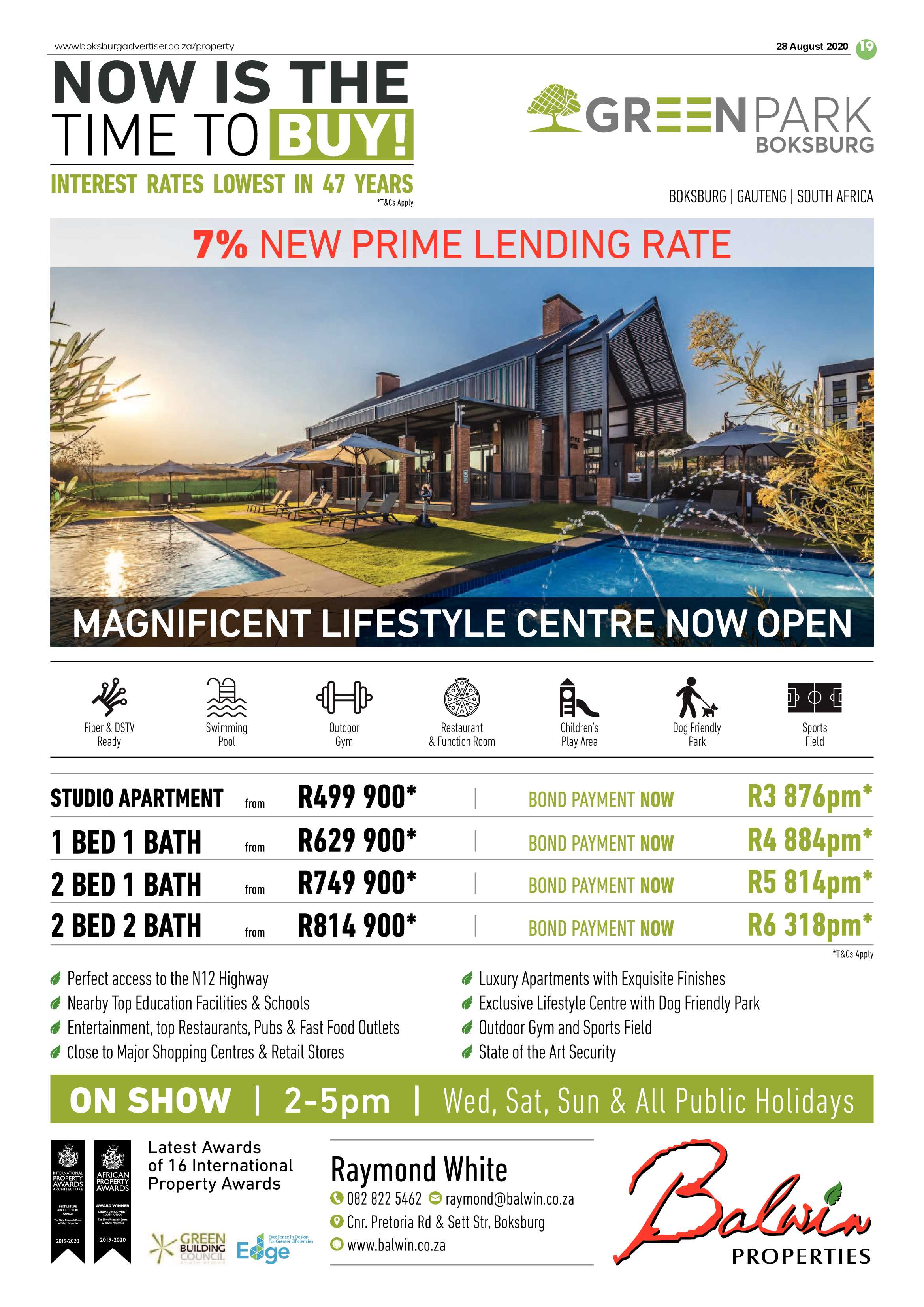 Boksburg Advertiser 25 August 2020 page 19