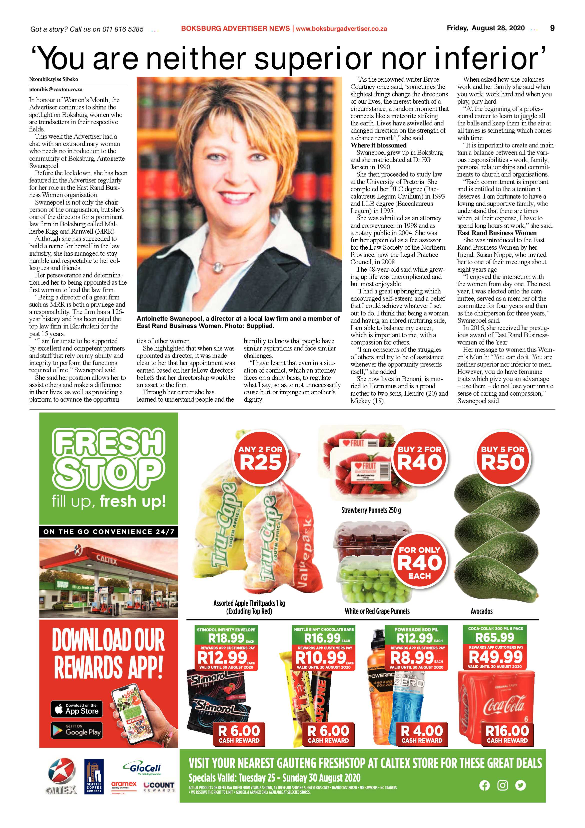 Boksburg Advertiser 25 August 2020 page 9