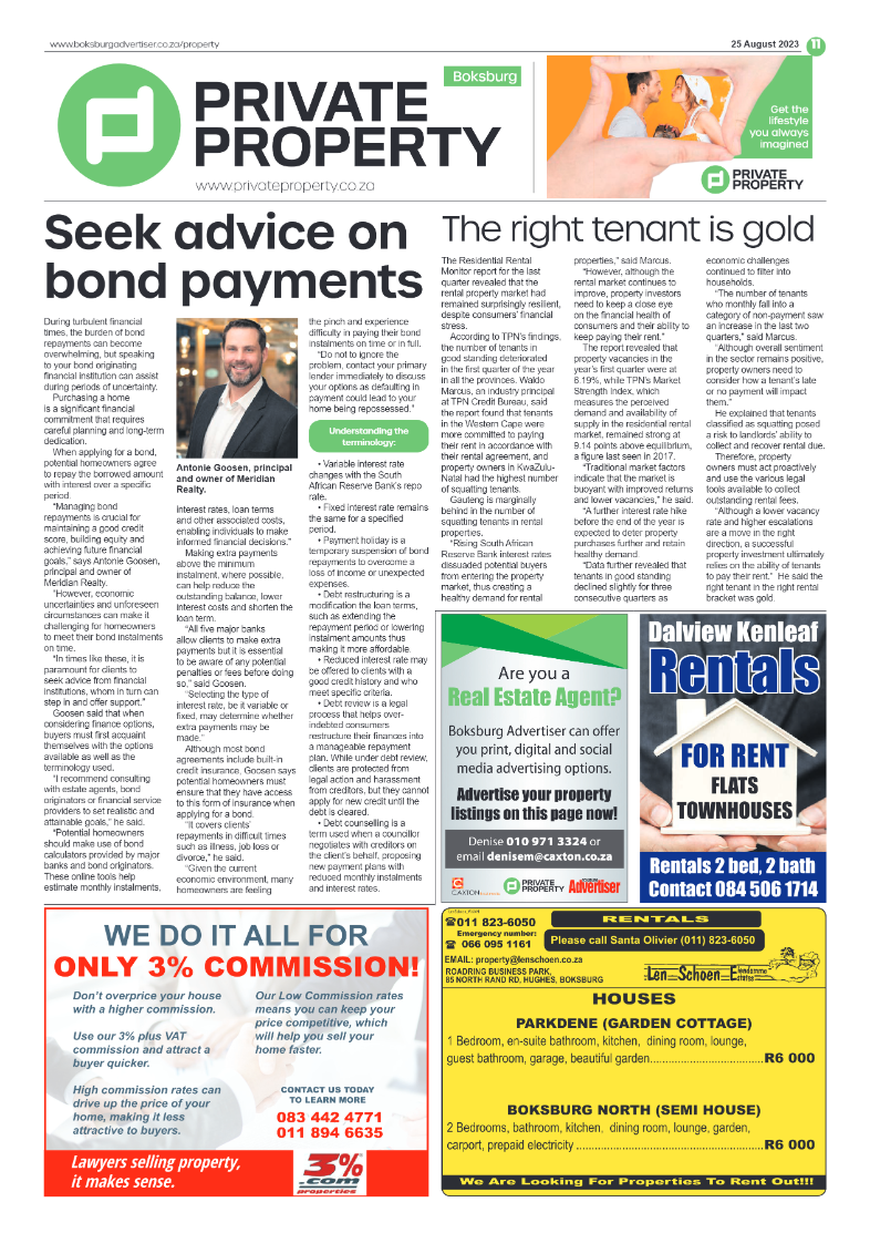 Boksburg Advertiser 25 August 2023 page 11