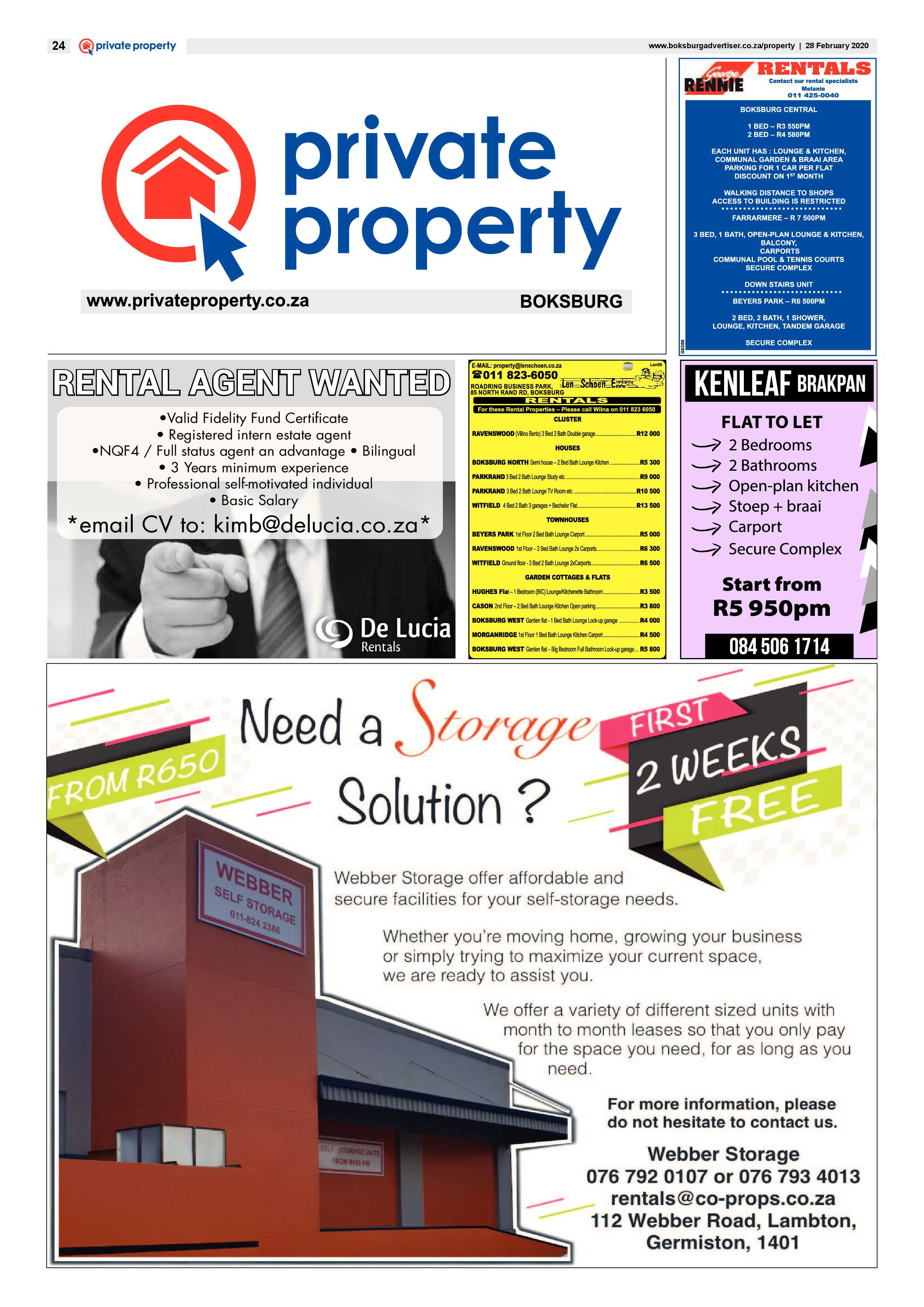 Boksburg Advertiser 25 February 2020 page 24