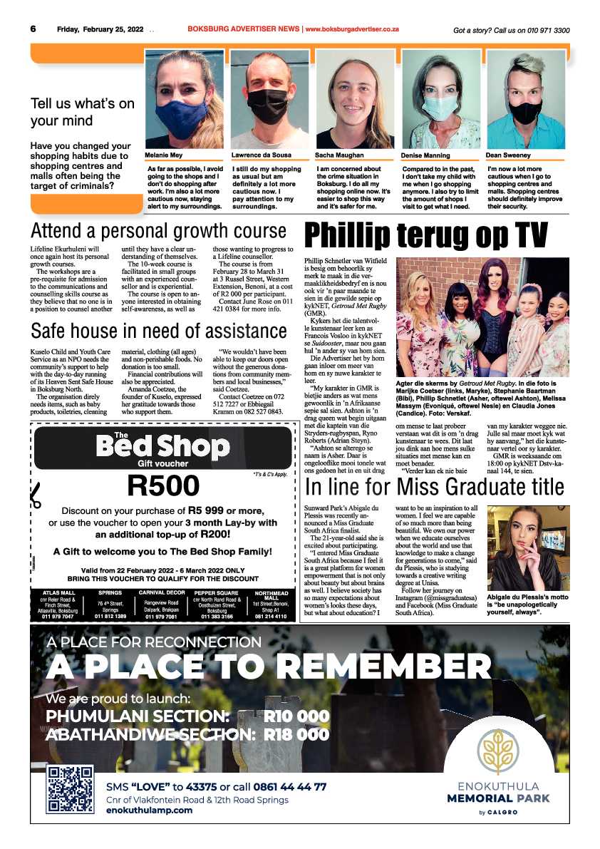 Boksburg Advertiser 25 February 2022 page 6