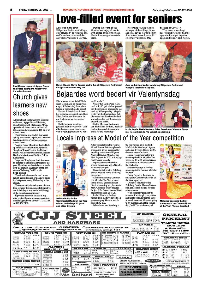 Boksburg Advertiser 25 February 2022 page 8