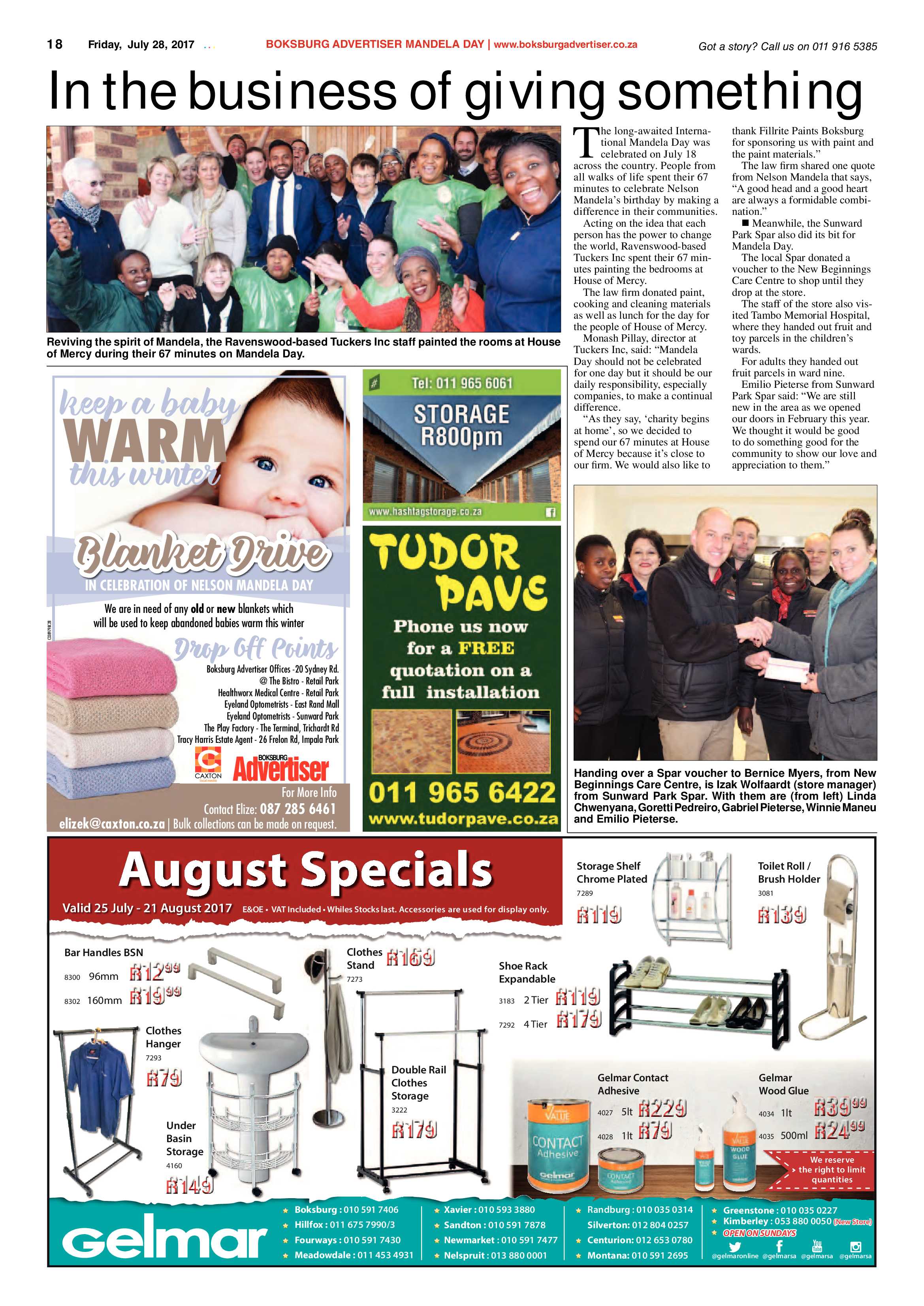 Boksburg Advertiser 25 July 2017 page 18