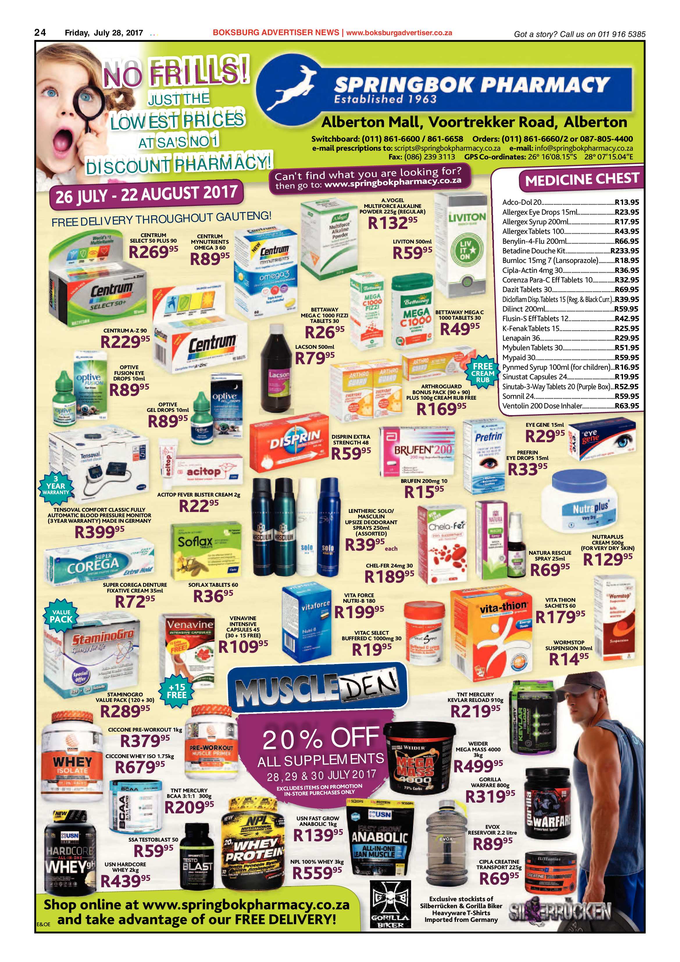 Boksburg Advertiser 25 July 2017 page 24
