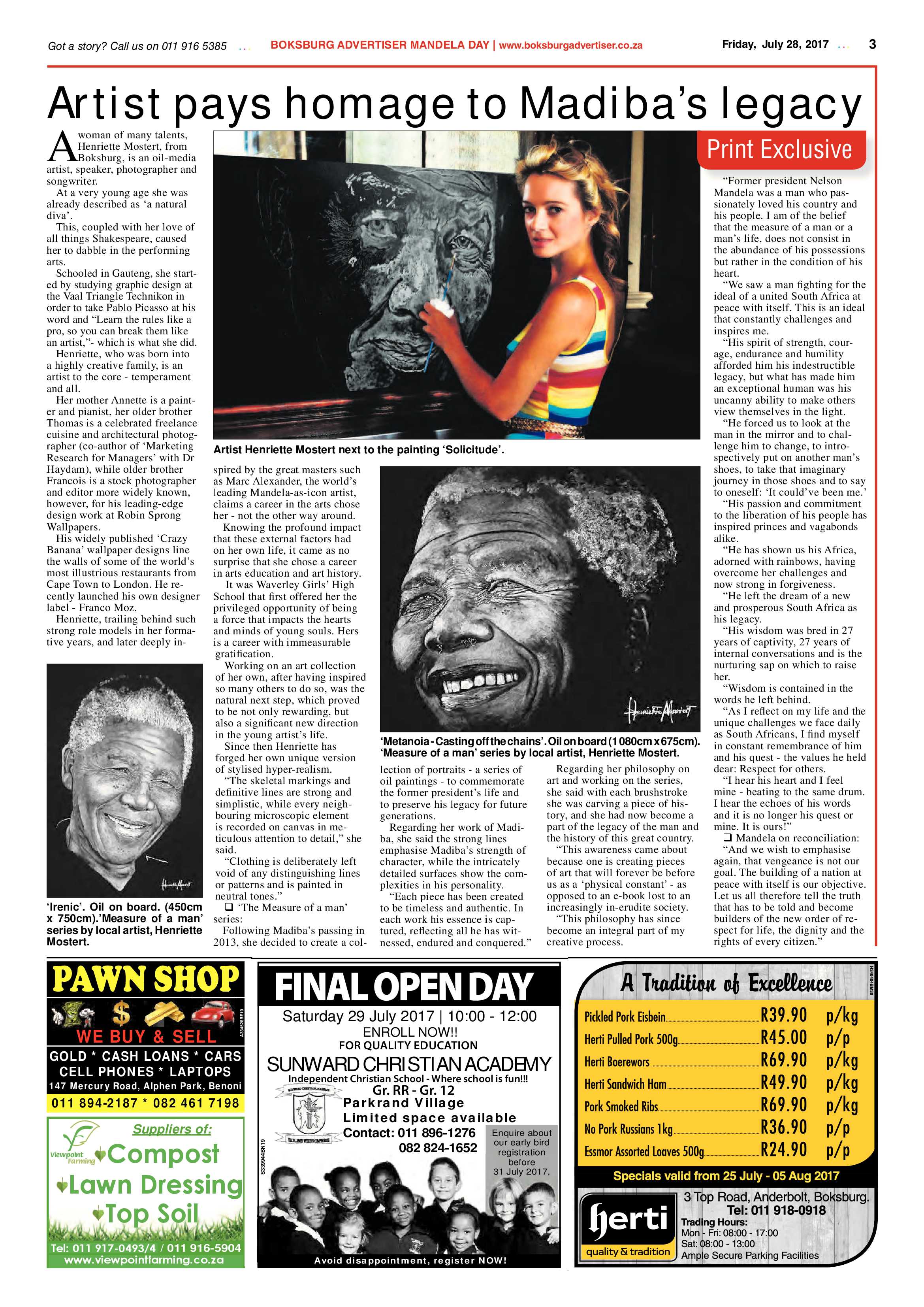 Boksburg Advertiser 25 July 2017 page 3