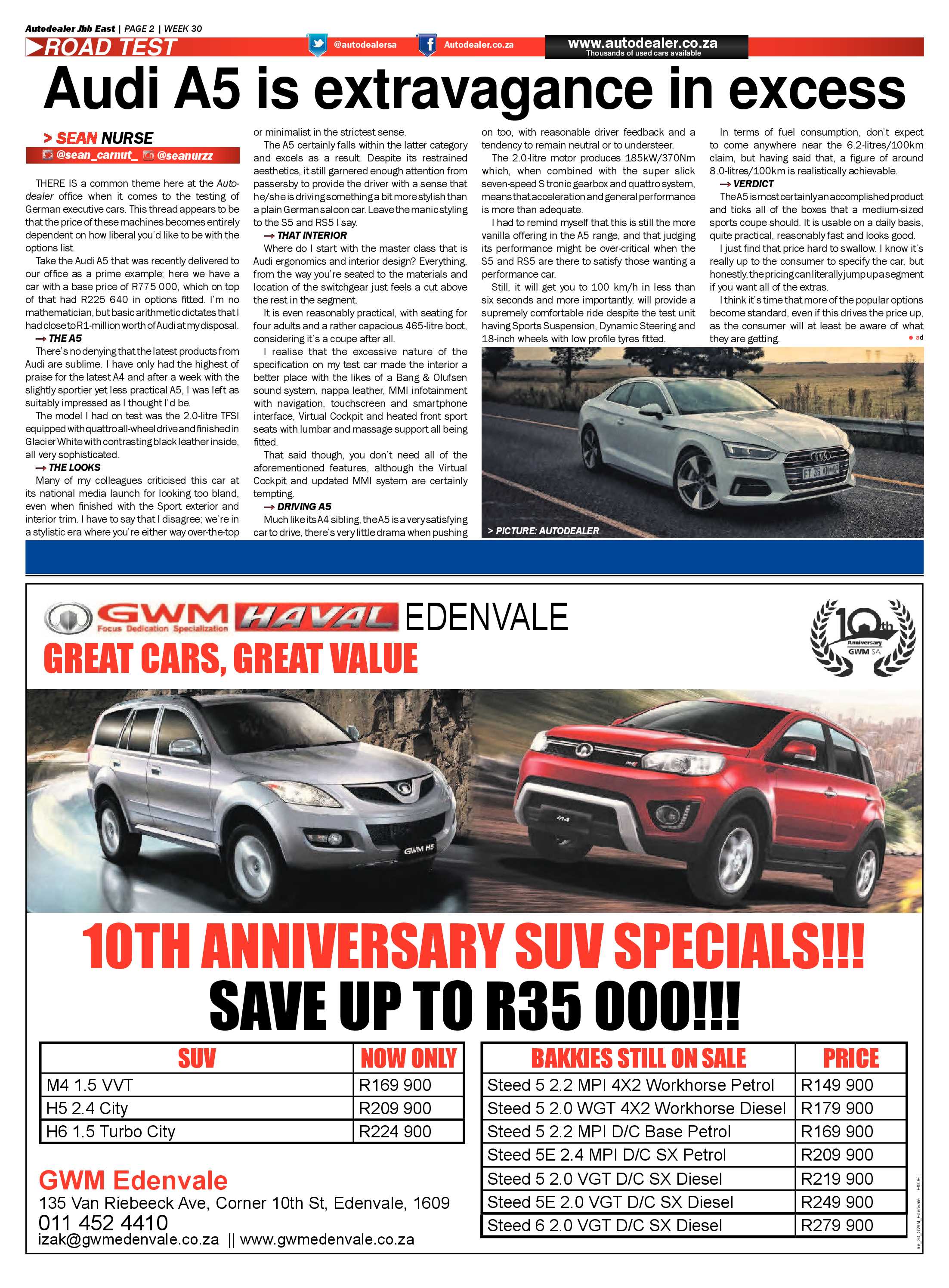 Boksburg Advertiser 25 July 2017 page 42