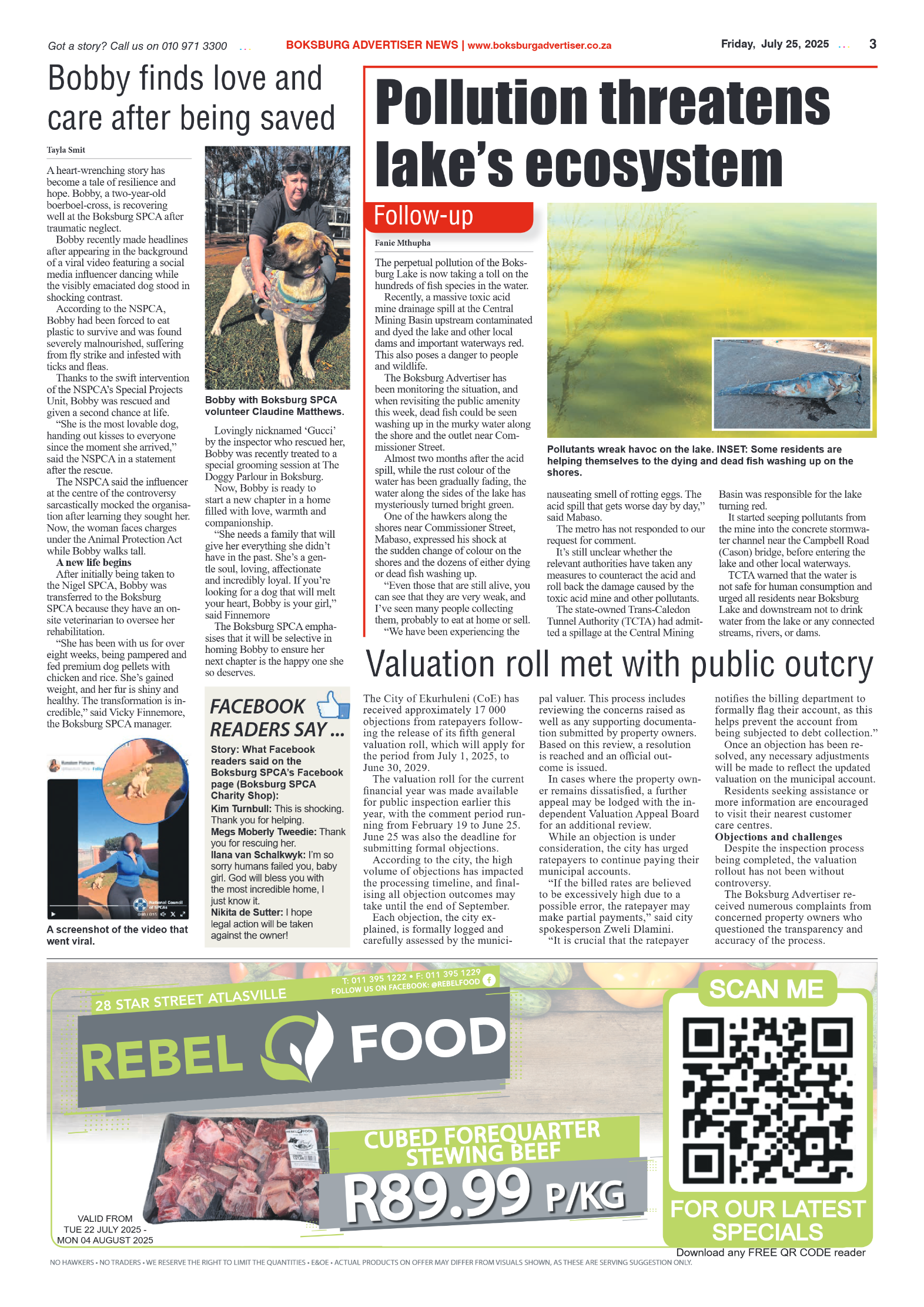 Boksburg Advertiser 25 July 2025 page 3