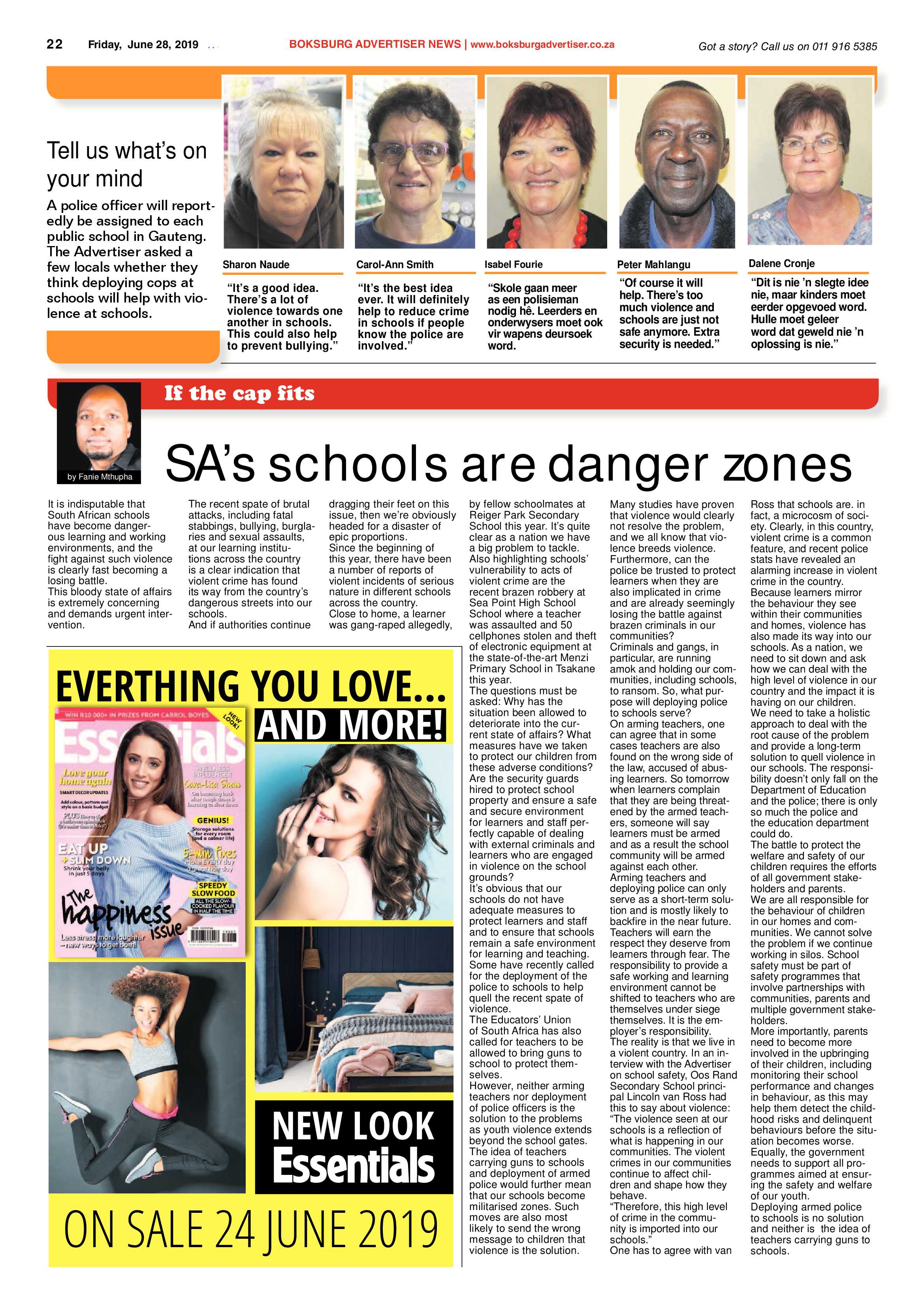 Boksburg Advertiser 25 June 2019 page 22