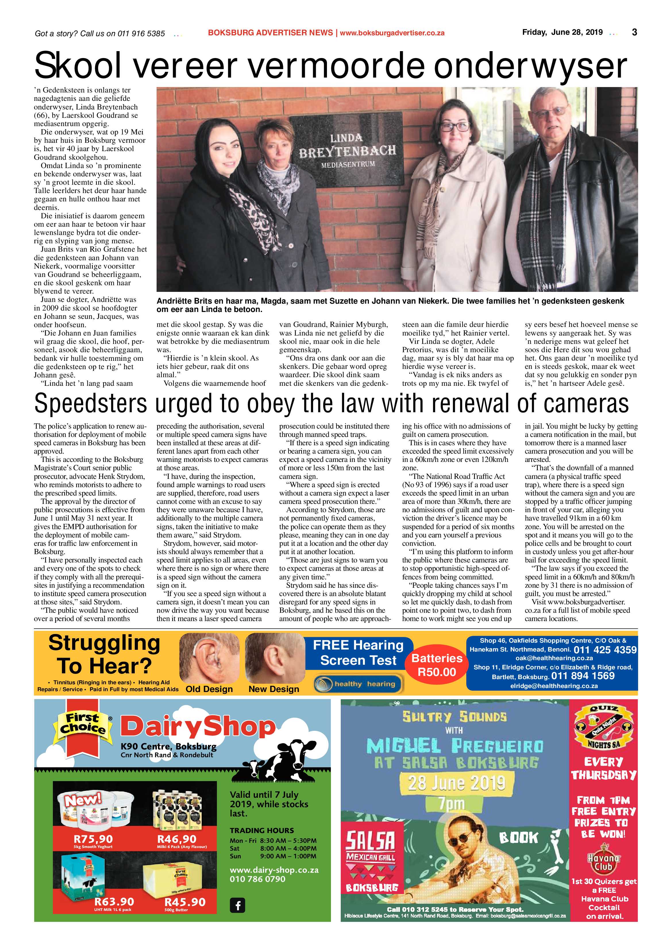 Boksburg Advertiser 25 June 2019 page 3