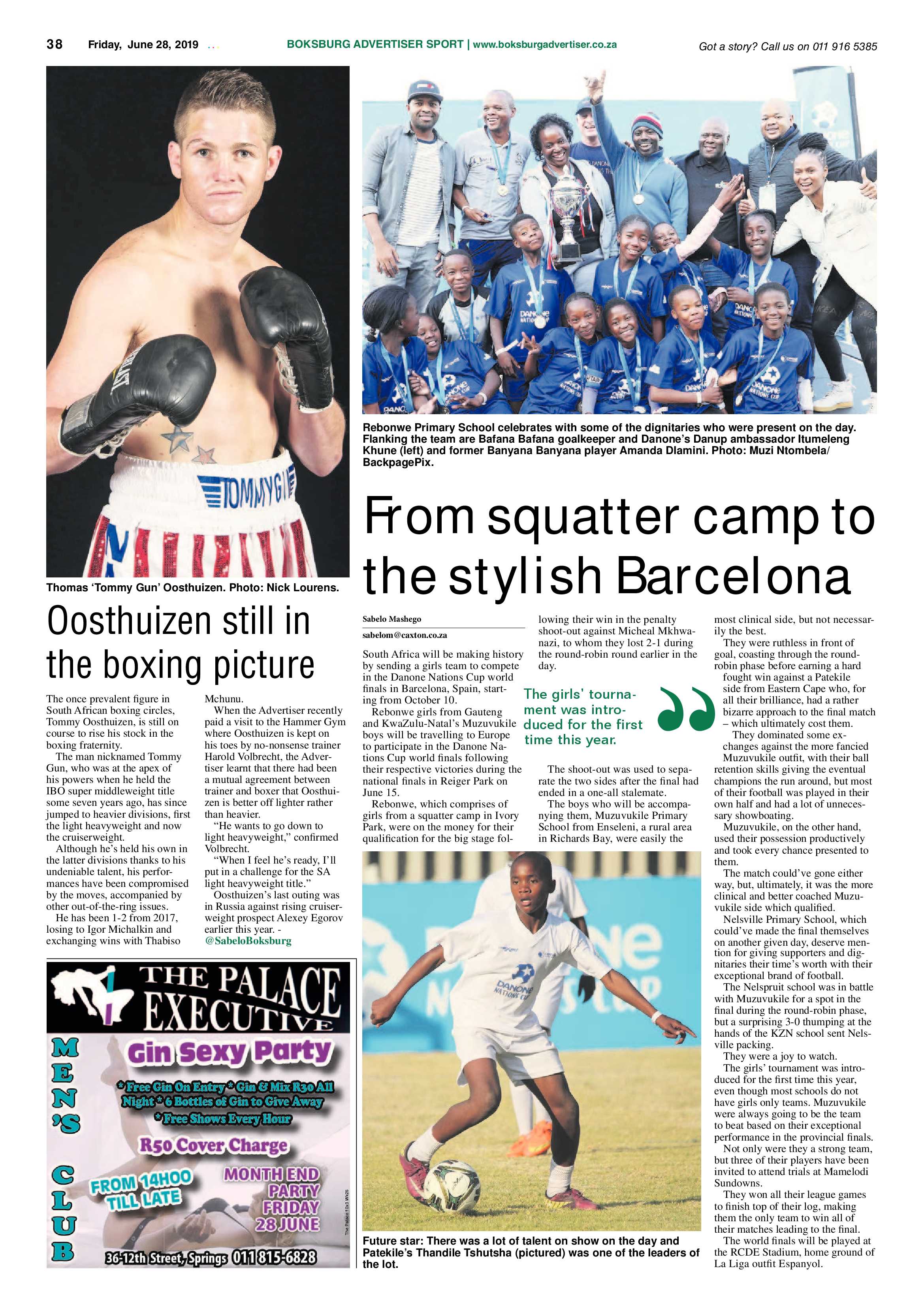 Boksburg Advertiser 25 June 2019 page 38