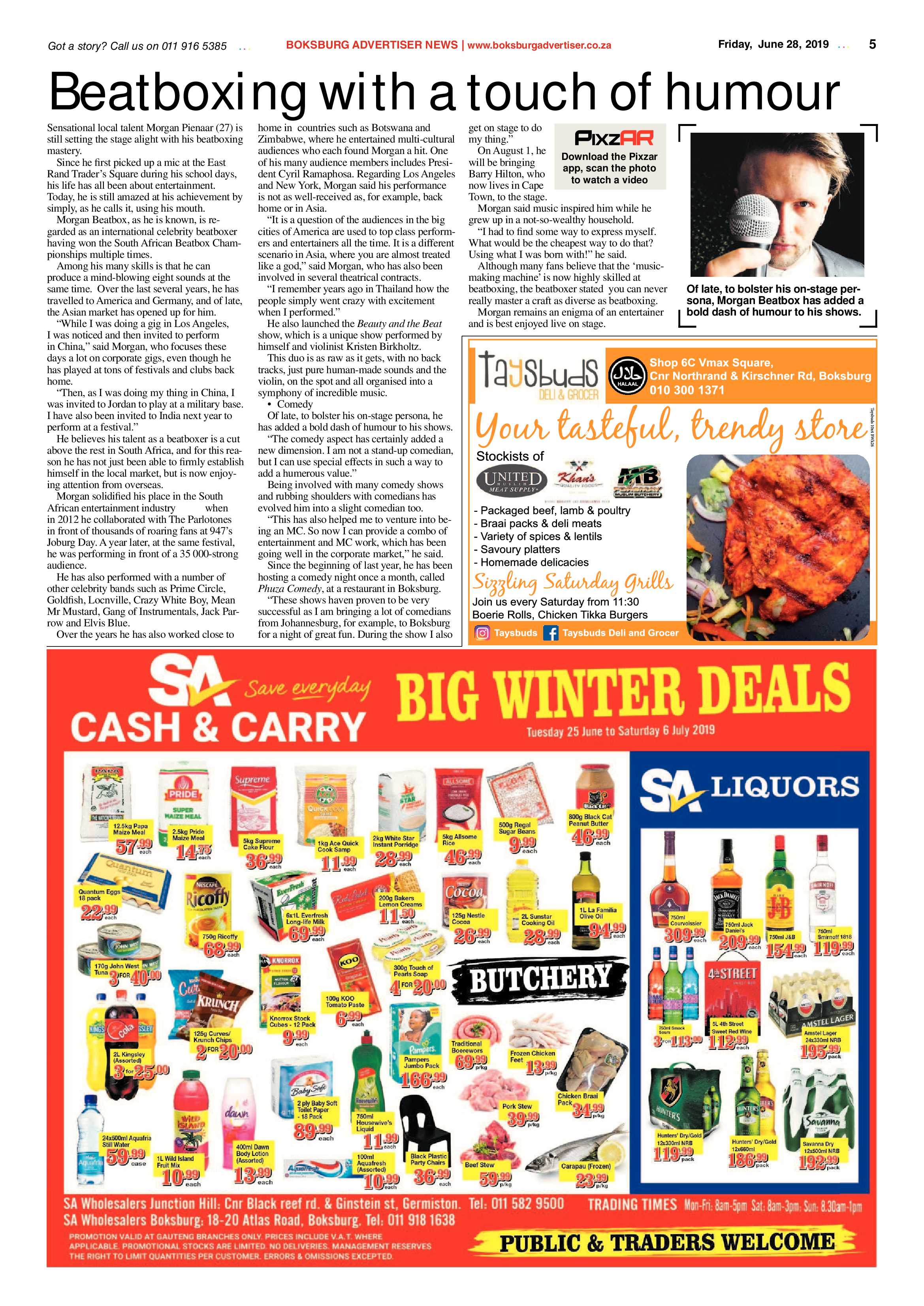 Boksburg Advertiser 25 June 2019 page 5