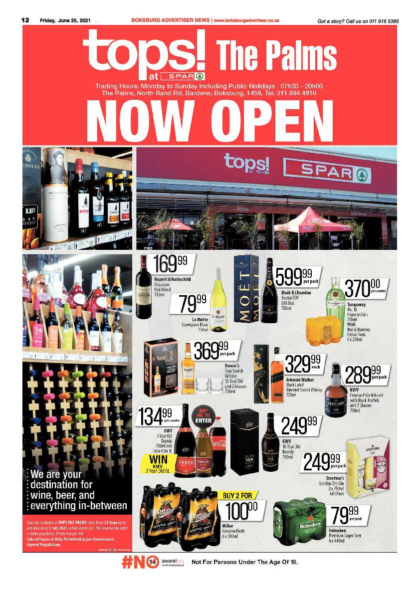 Boksburg Advertiser 25 June 2021 page 12