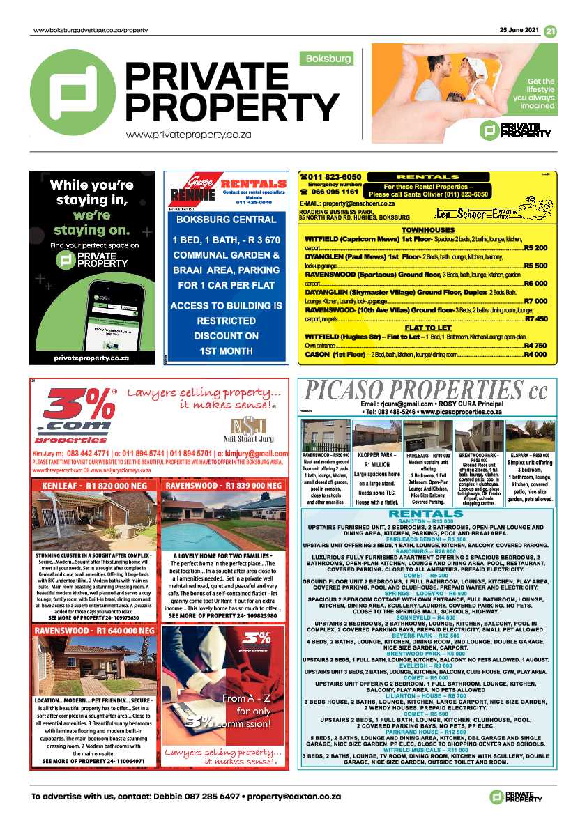 Boksburg Advertiser 25 June 2021 page 21