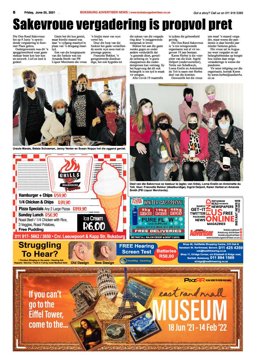 Boksburg Advertiser 25 June 2021 page 6