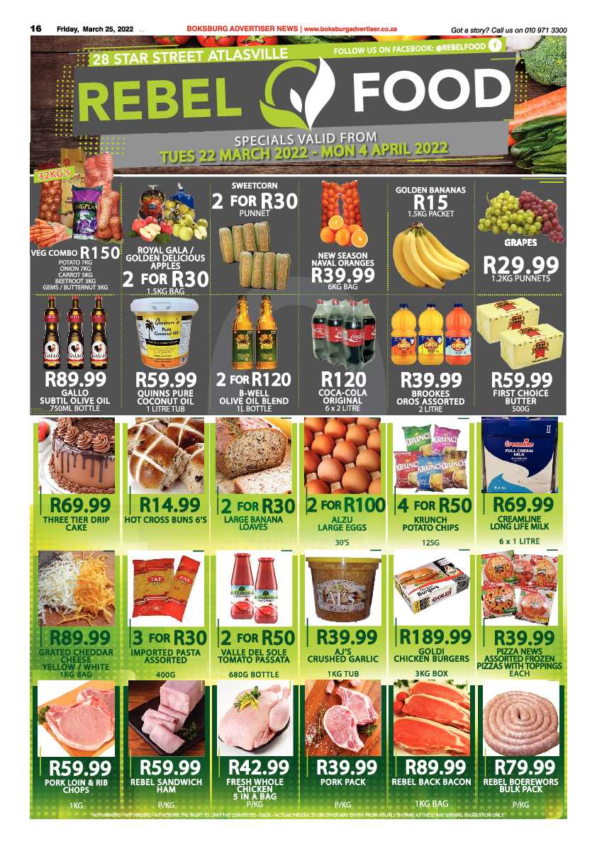 Boksburg Advertiser 25 March 2022 page 16